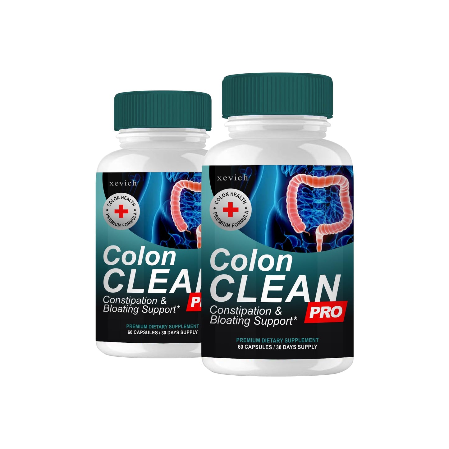 Xevich Colon Clean Pro Premium Dietary Supplement Capsules 120 Capsules