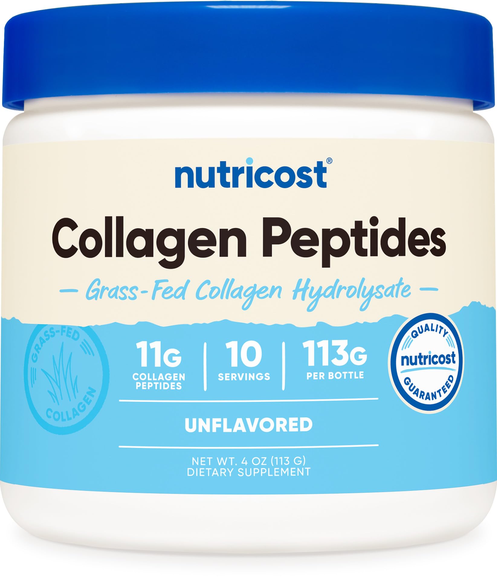 Nutricost Collagen Peptides Powder 4 oz