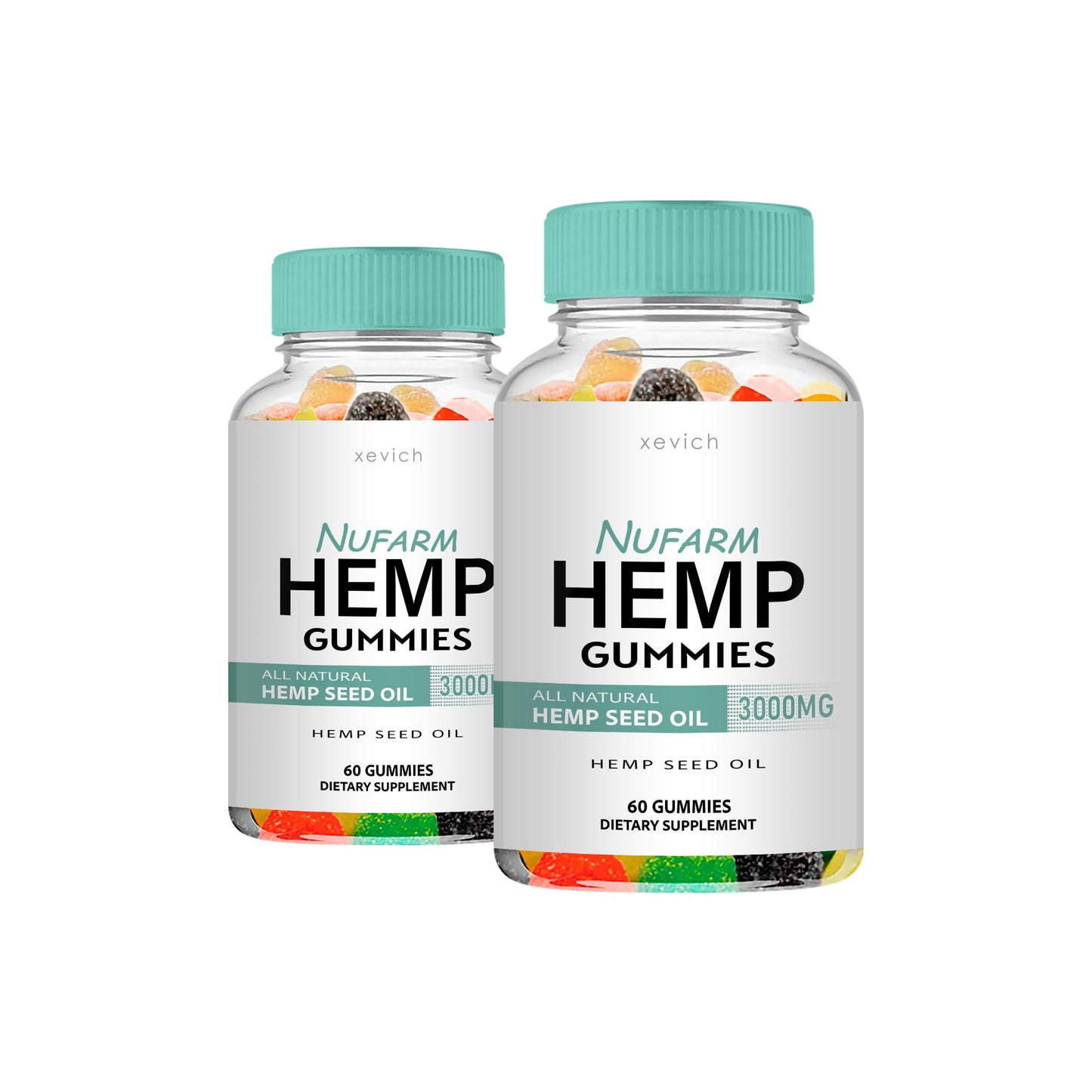 Xevich Nufarm Hemp Gummies Gummy 120 Gummies