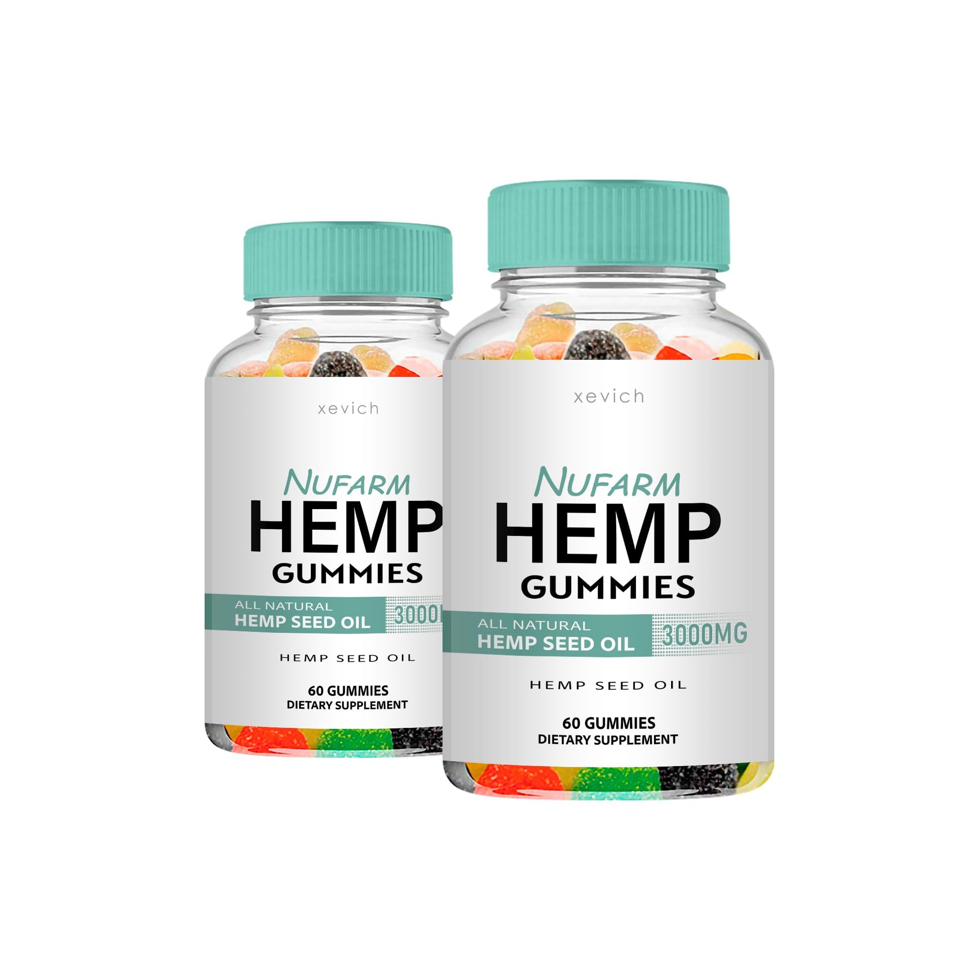 Xevich Nufarm Hemp Gummies Gummy 120 Gummies