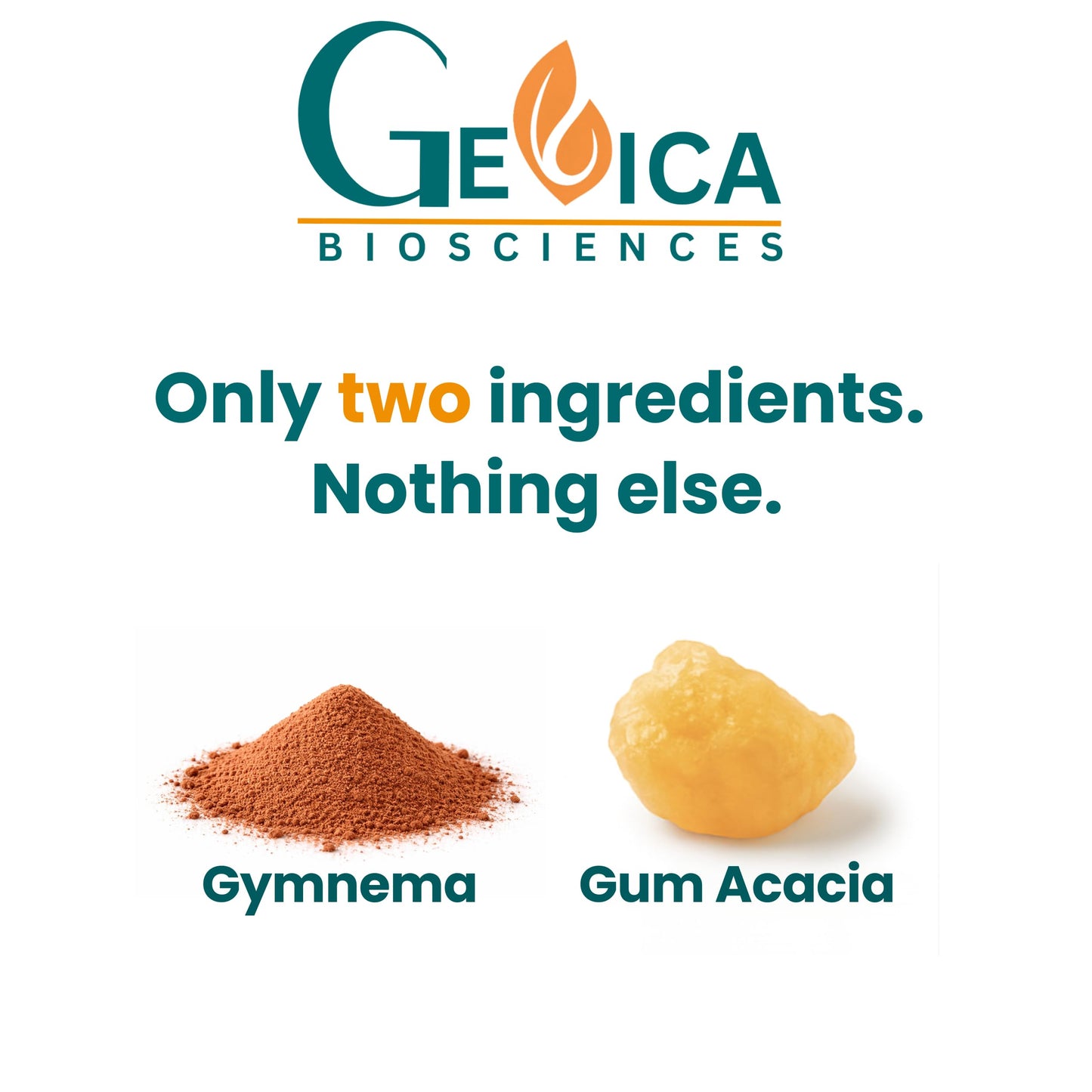 GeVica Biosciences Gymnema Sylvestre Supplement Caplets, 90 Count