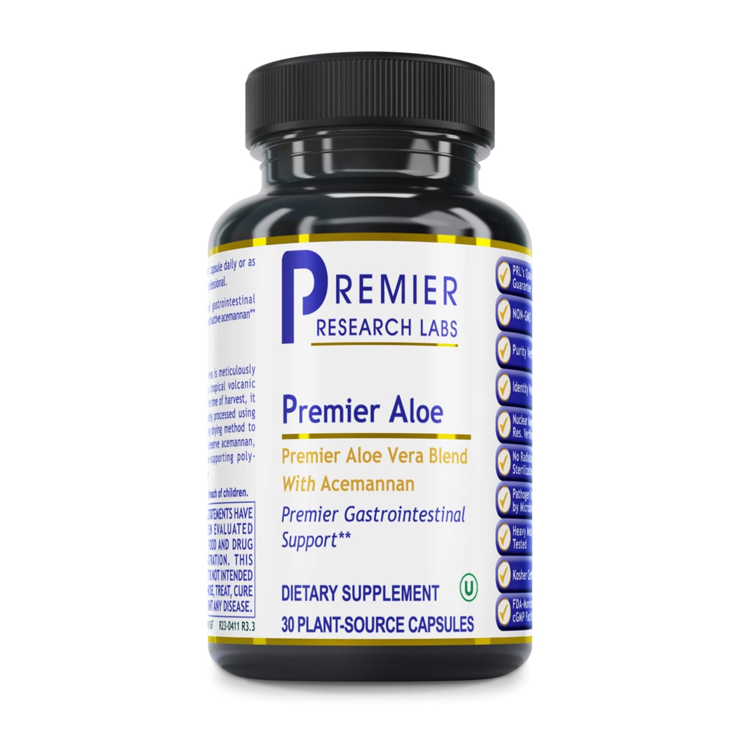 Premier Research Labs Premier Aloe Aloe Vera, 30 Capsules
