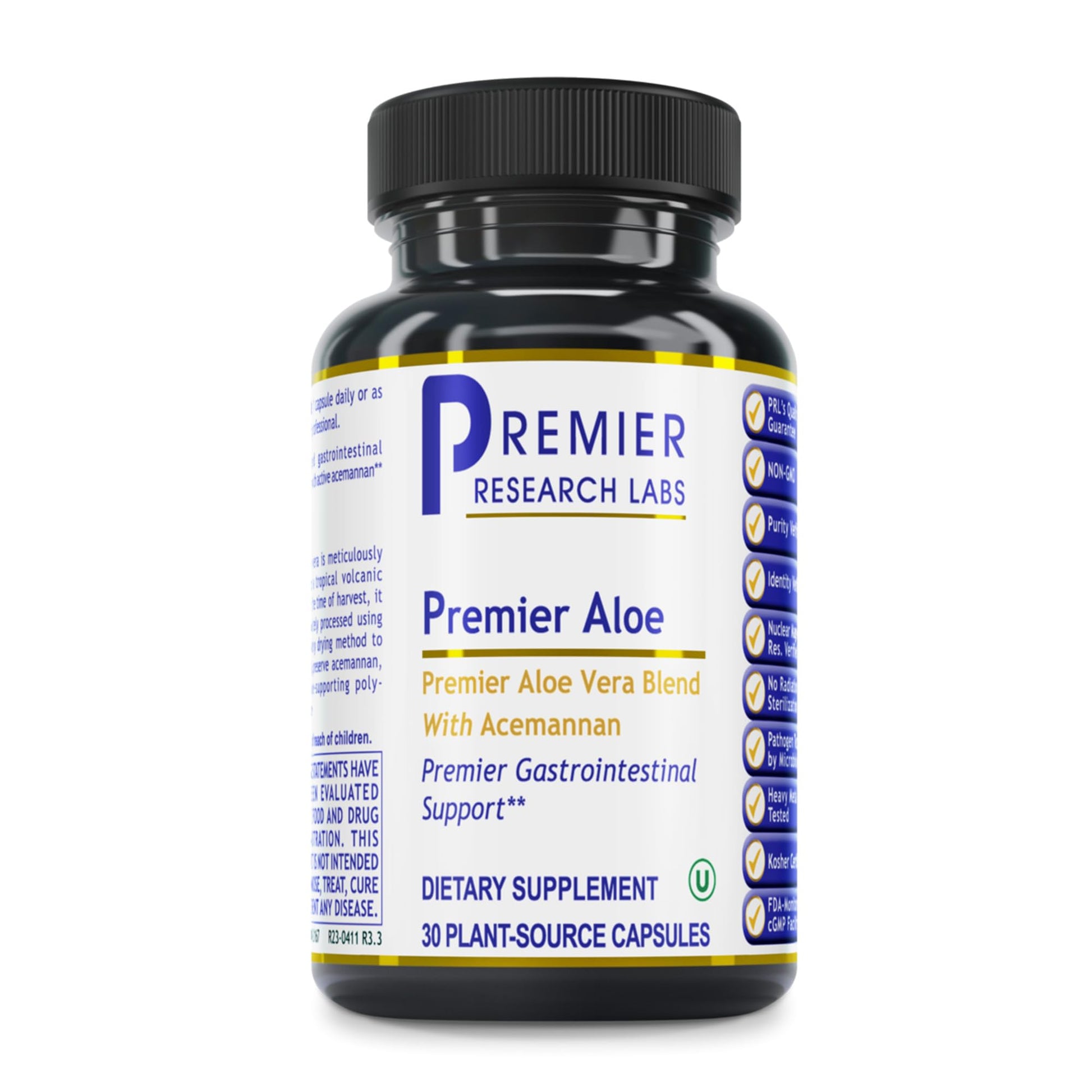 Premier Research Labs Premier Aloe Aloe Vera, 30 Capsules