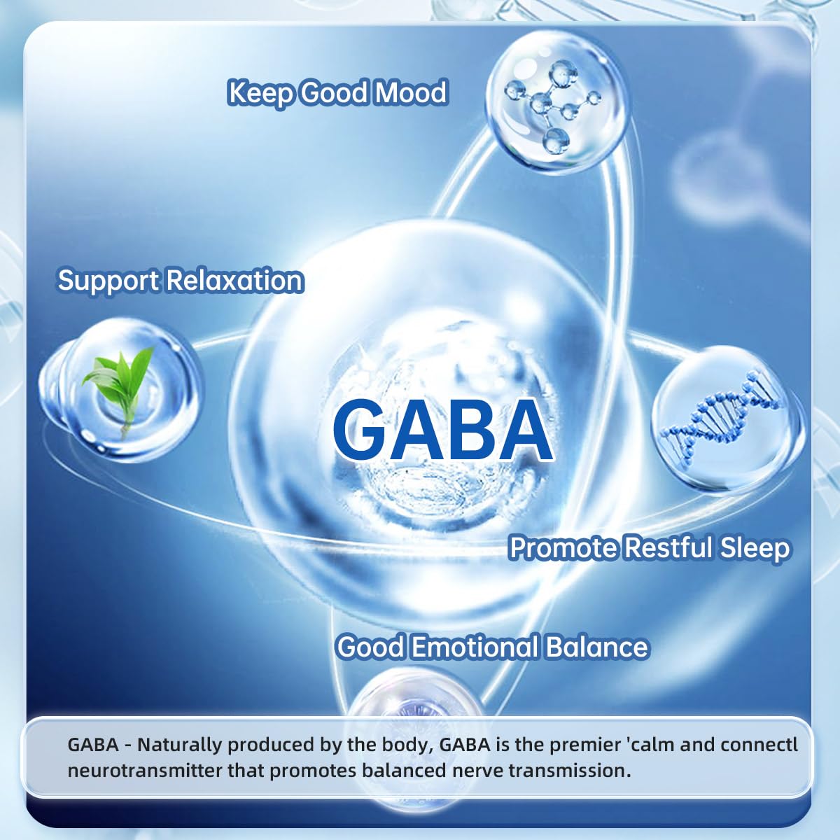 oppuland GABA & L-Theanine - Promotes Relaxation, Nervous System Support, Mood Support Veggie Capsules 60 Count