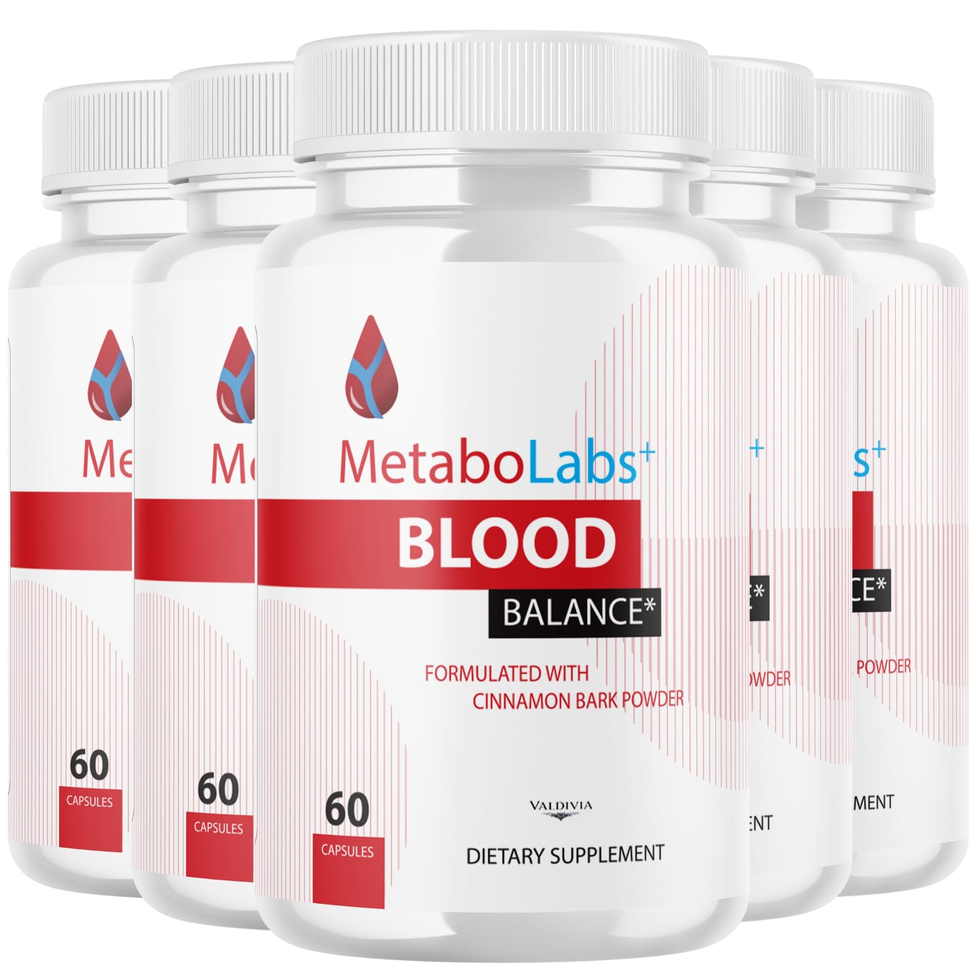 Valdivia MetaboLabs Blood Balance Supplement Capsules, 300 Capsules