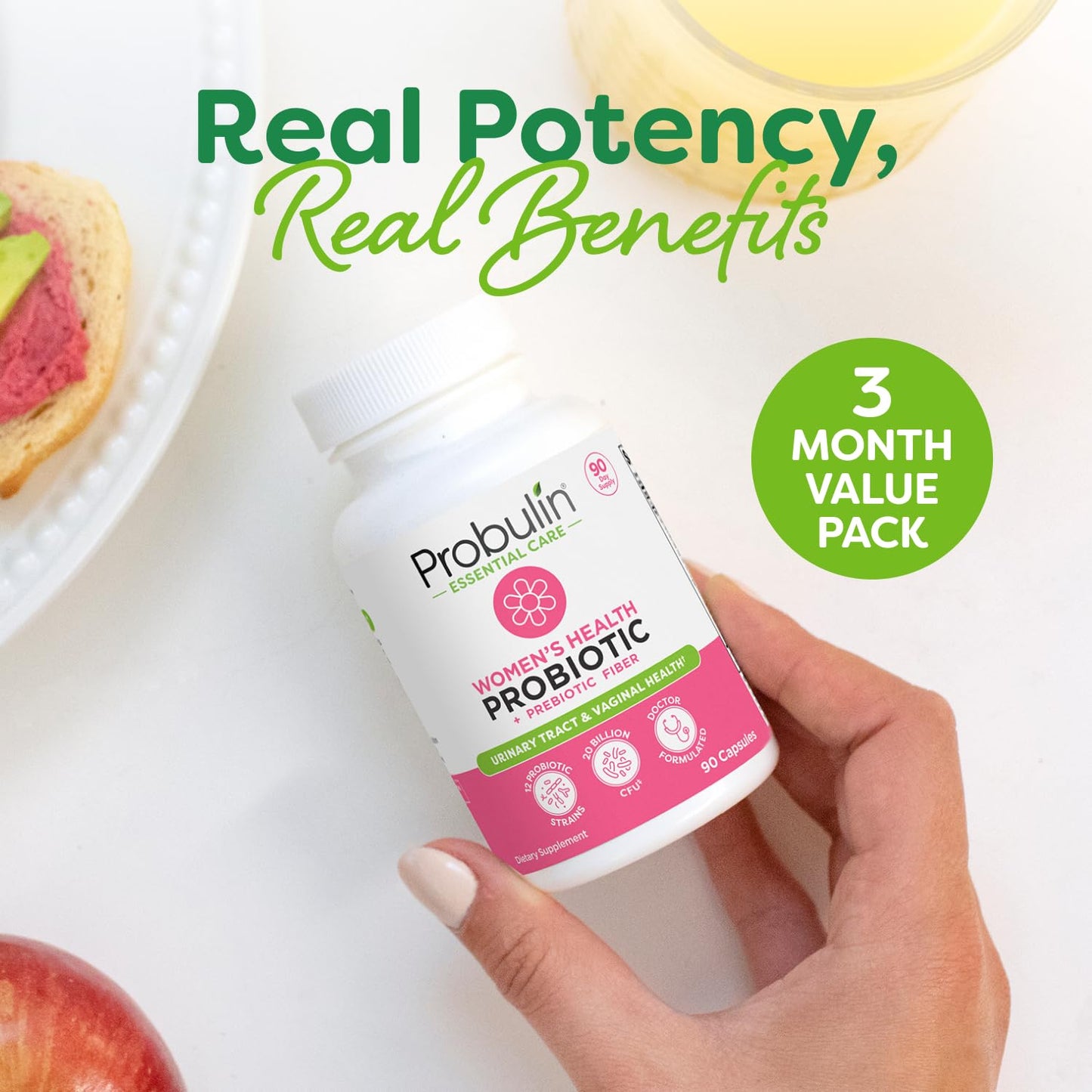 Probulin Women's Probiotic Capsule 90 Count