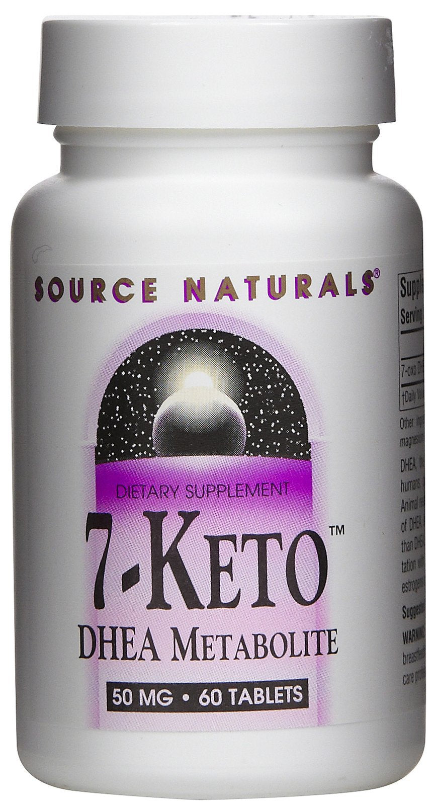 Source Naturals 7-Keto DHEA Metabolite 50 mg Tablets, 60 Count