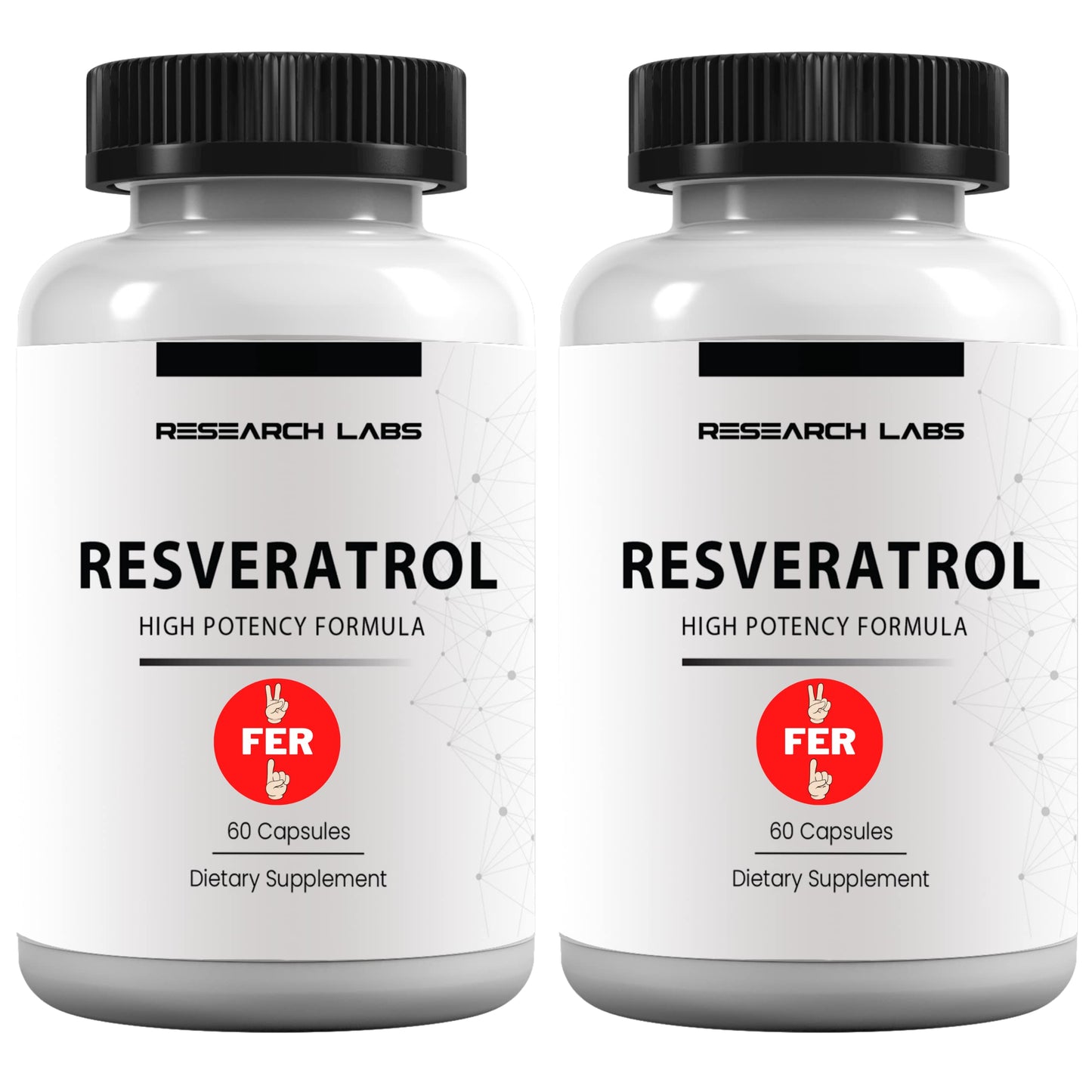 Research Labs Resveratrol Supplement Capsule, 120 Capsules