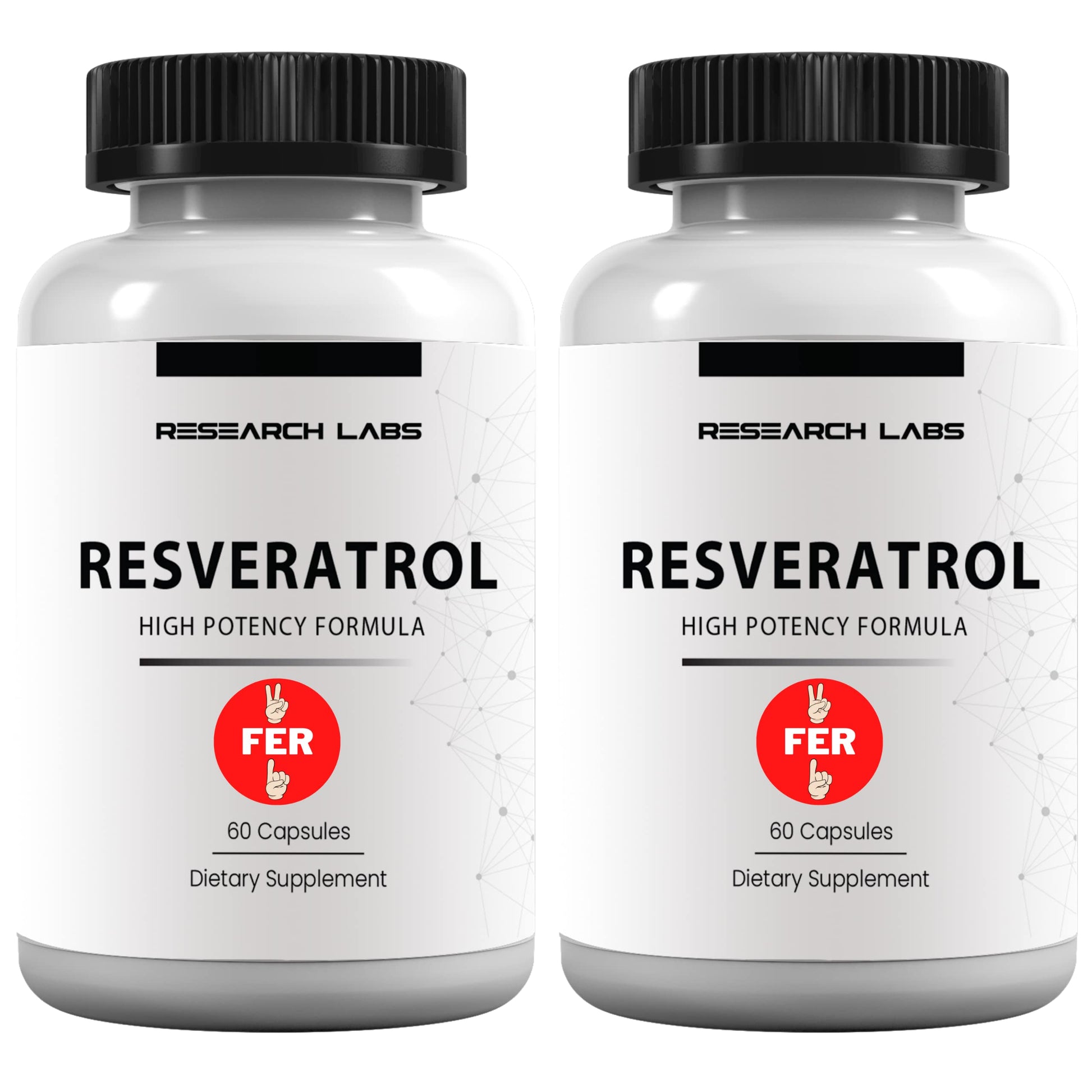 Research Labs Resveratrol Supplement Capsule, 120 Capsules
