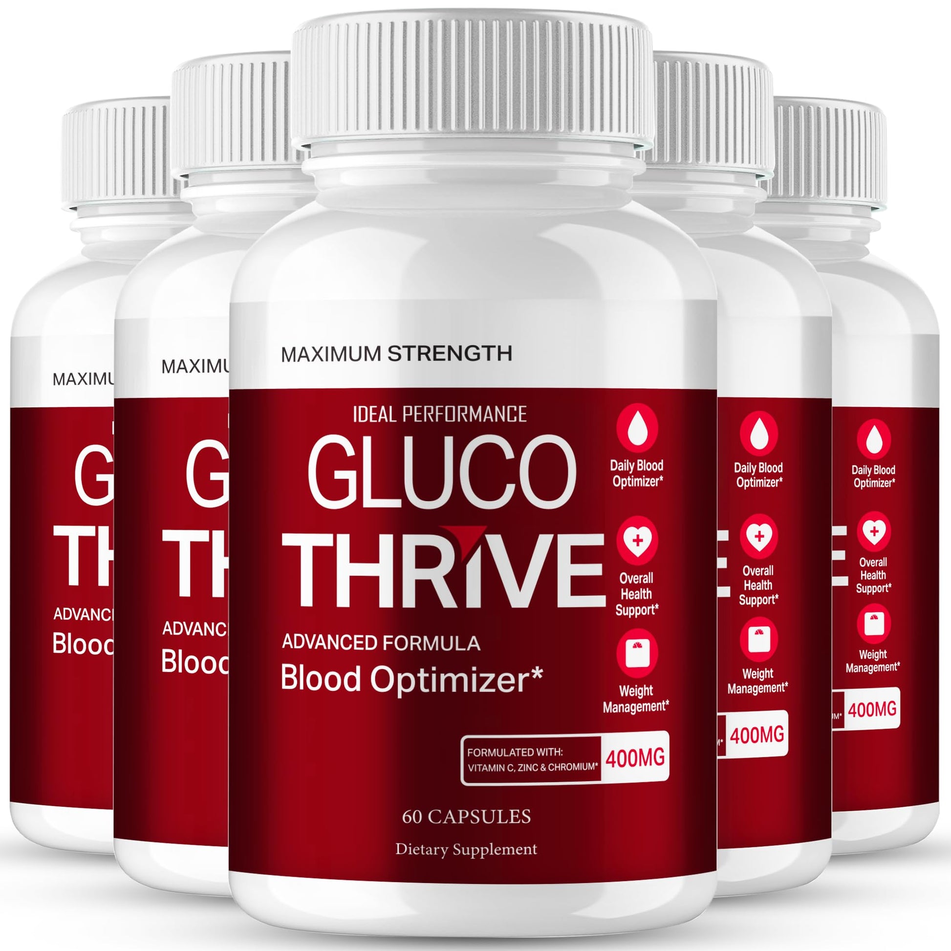 IDEAL PERFORMANCE Gluco Thrive Capsules 300 Count