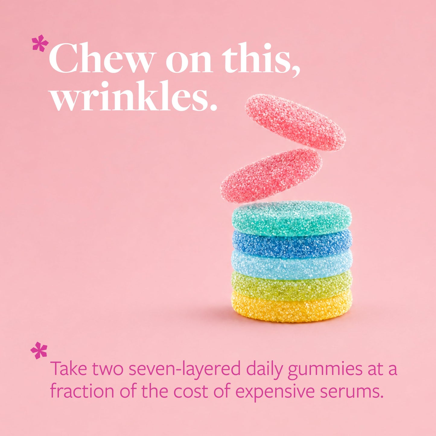 Upsa Nourished Collagen Skin Lift Gummies 30
