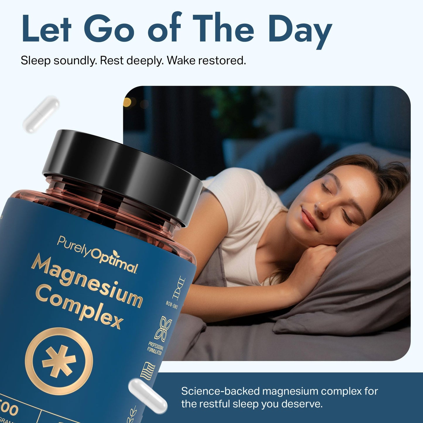 Purely Optimal Magnesium Complex Capsule, 120 Capsules