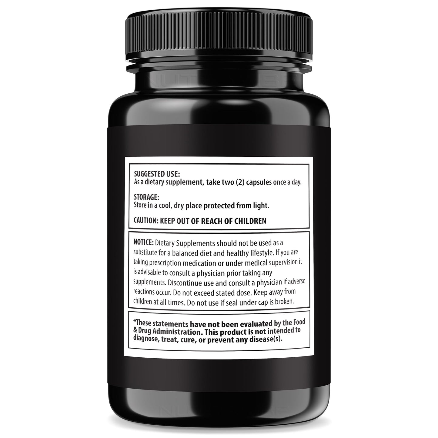 NutraVibe Strong Flow Prostate Supplement with Natural Ingredients Capsules 120 Count