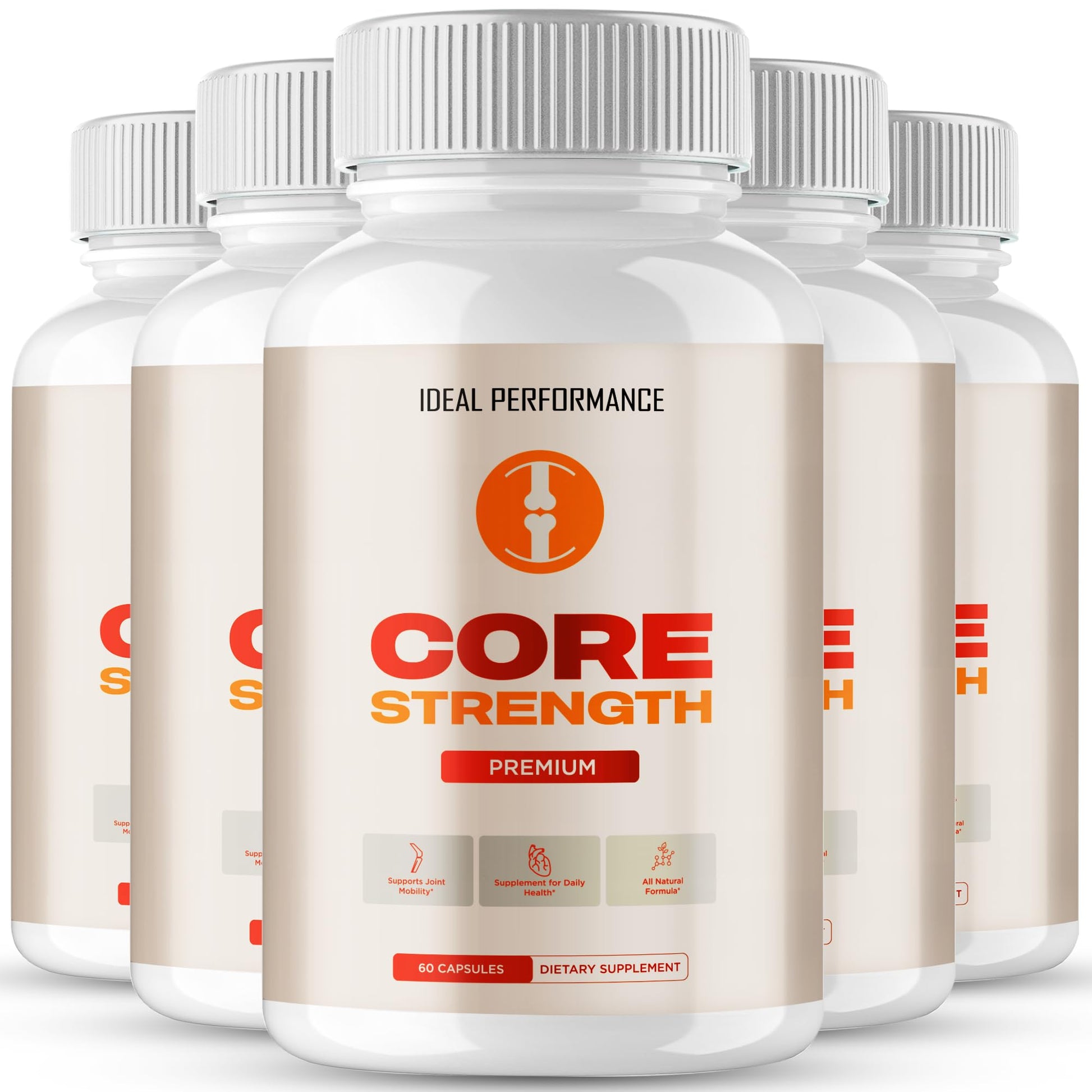 IDEAL PERFORMANCE Core Strength Supplement 300 Capsules