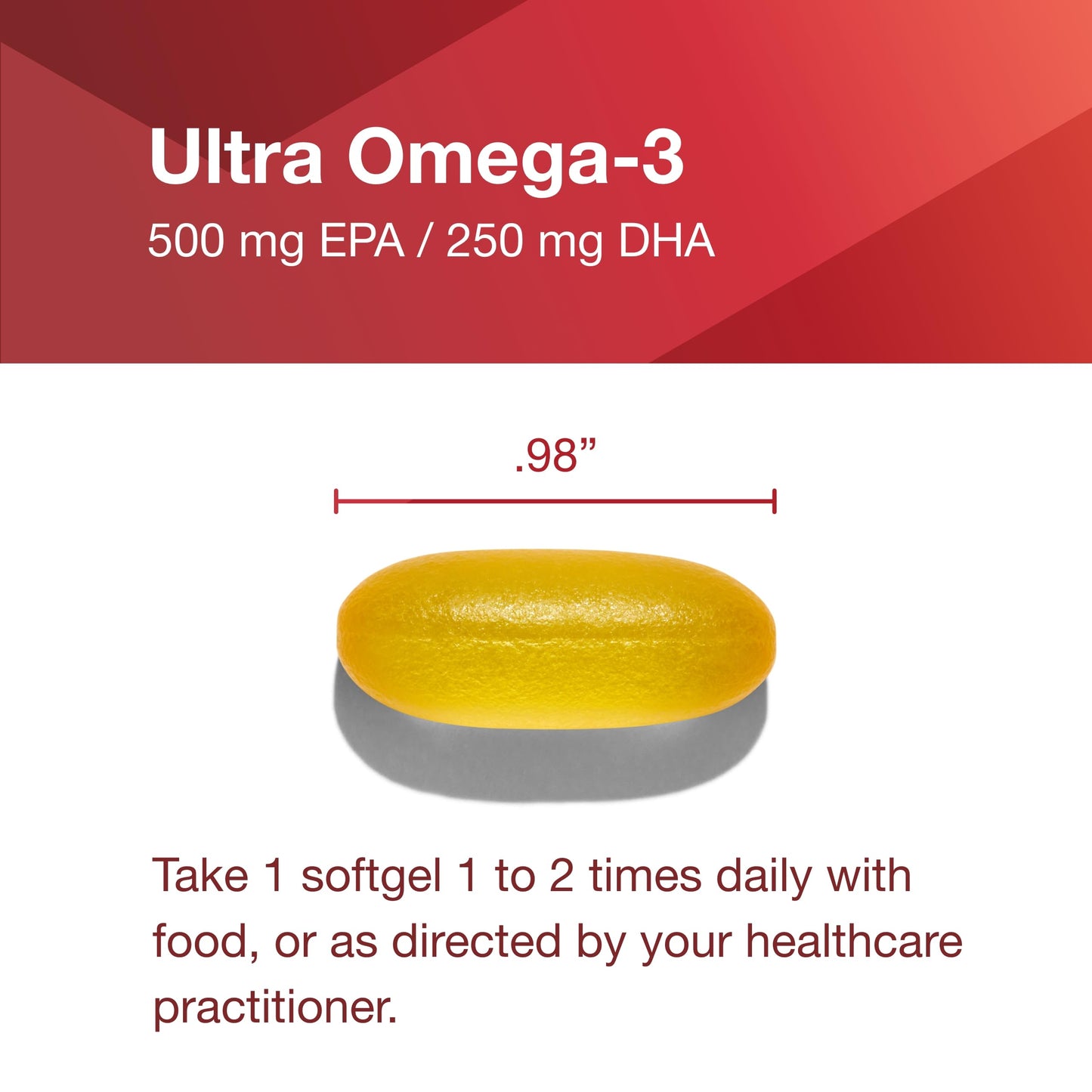 Protocol for Life Balance Ultra Omega-3-500mg EPA & 250mg DHA Softgels 90