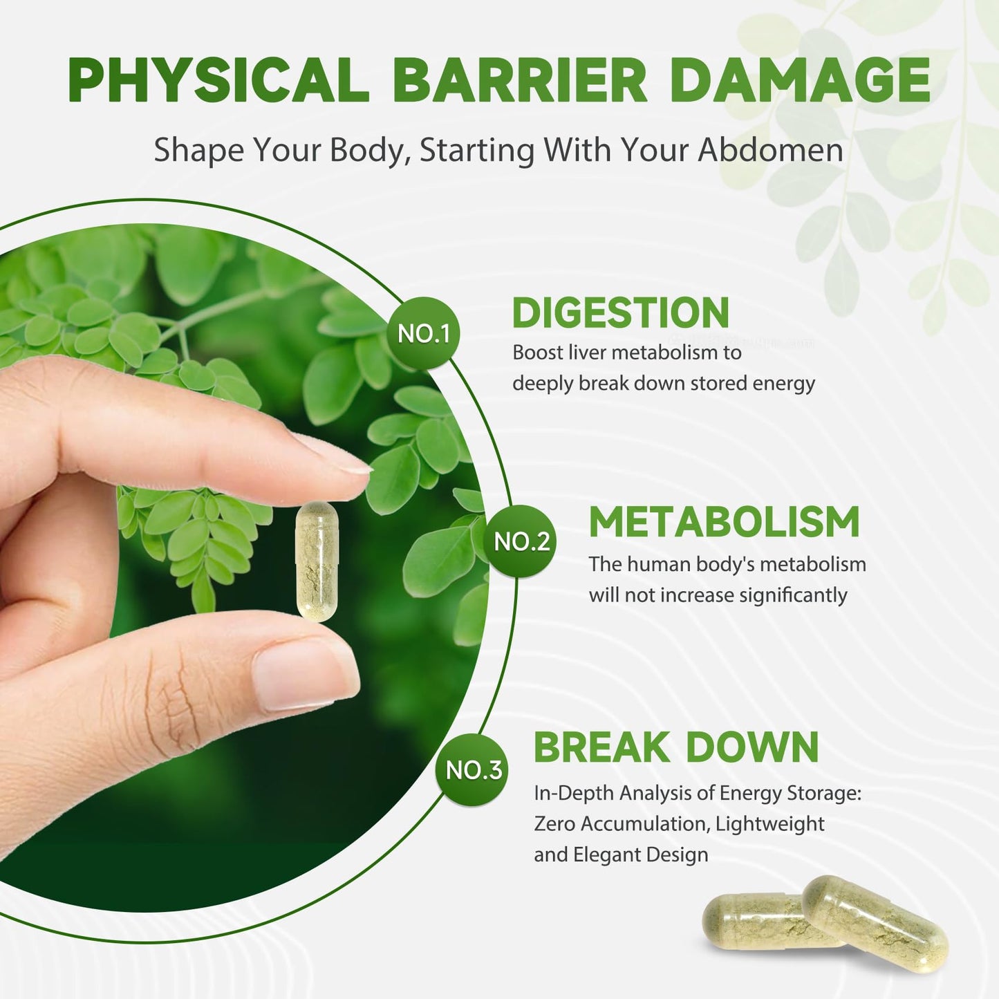 CAUPIA Moringa Capsule 60 Count