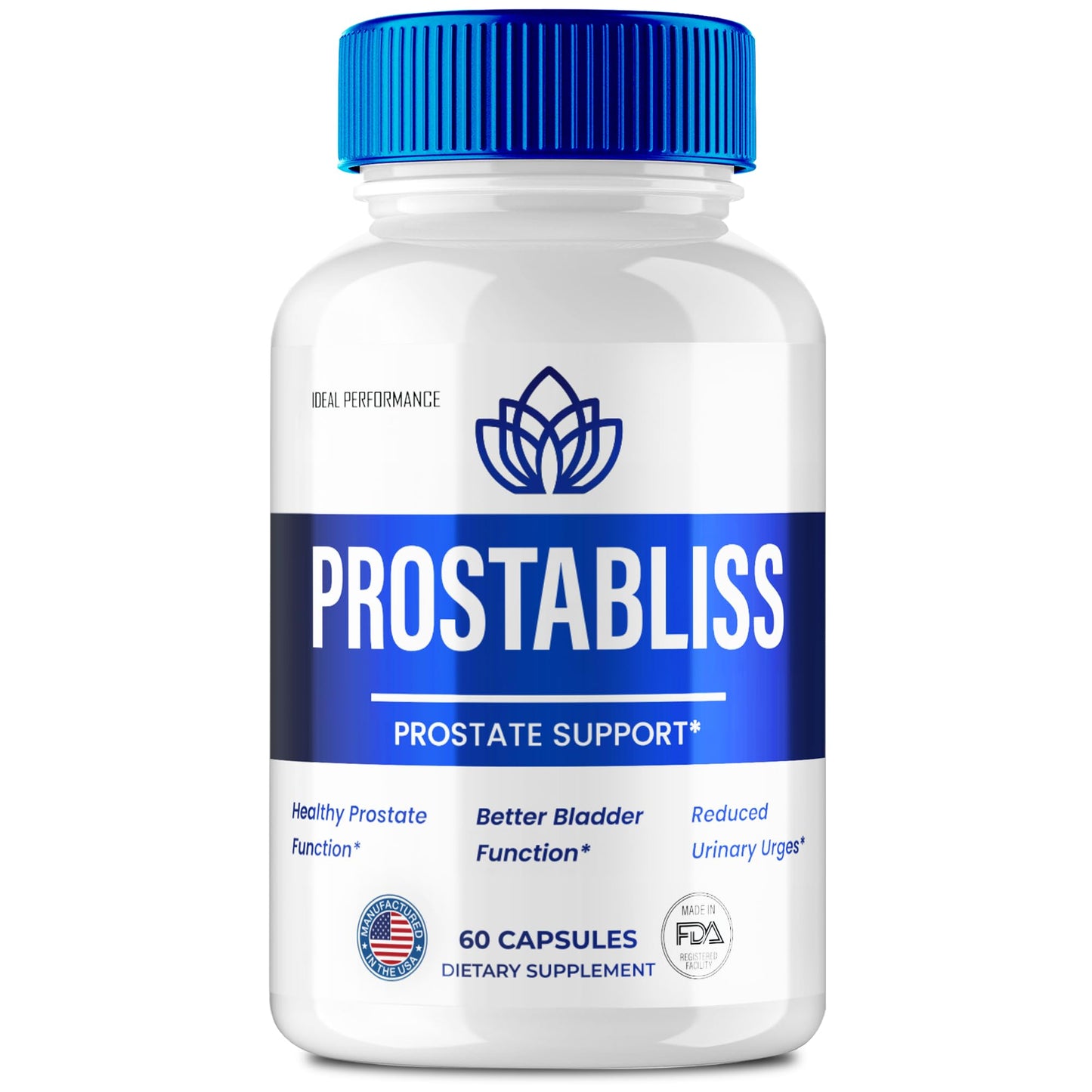IDEAL PERFORMANCE ProstaBliss Prostate Capsules, 60 Count