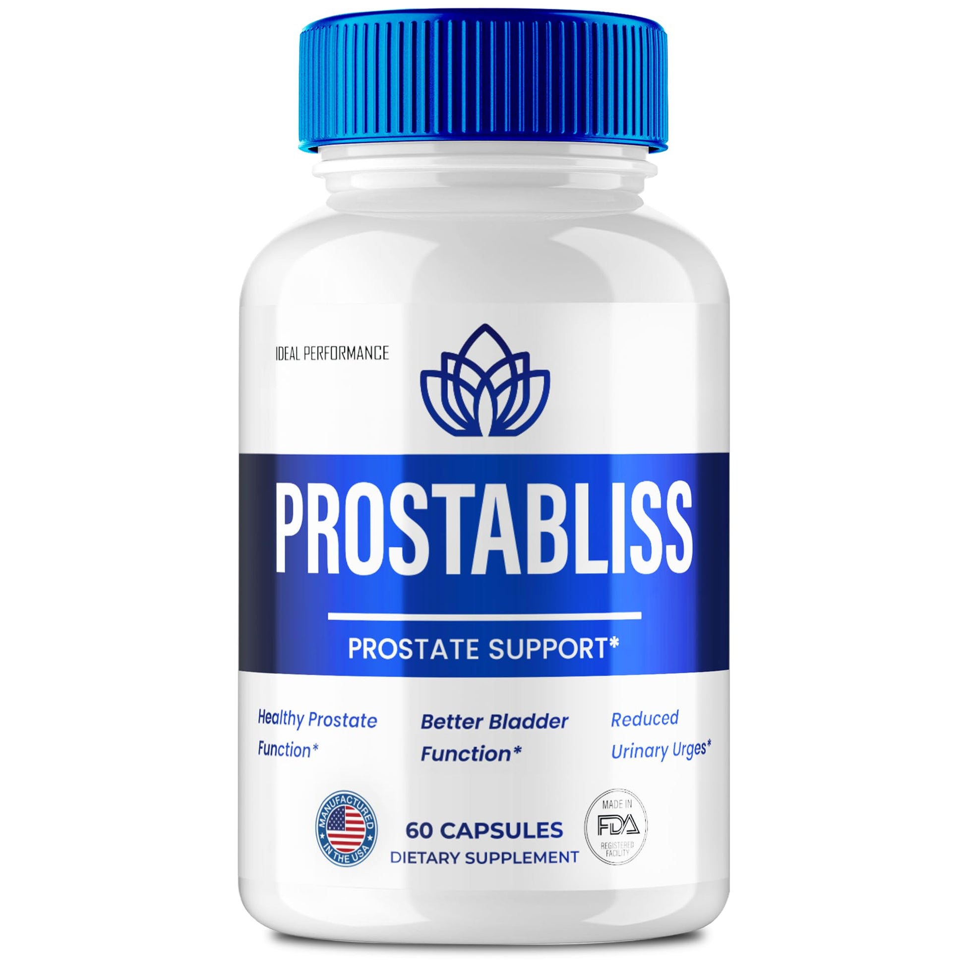 IDEAL PERFORMANCE ProstaBliss Prostate Capsules, 60 Count