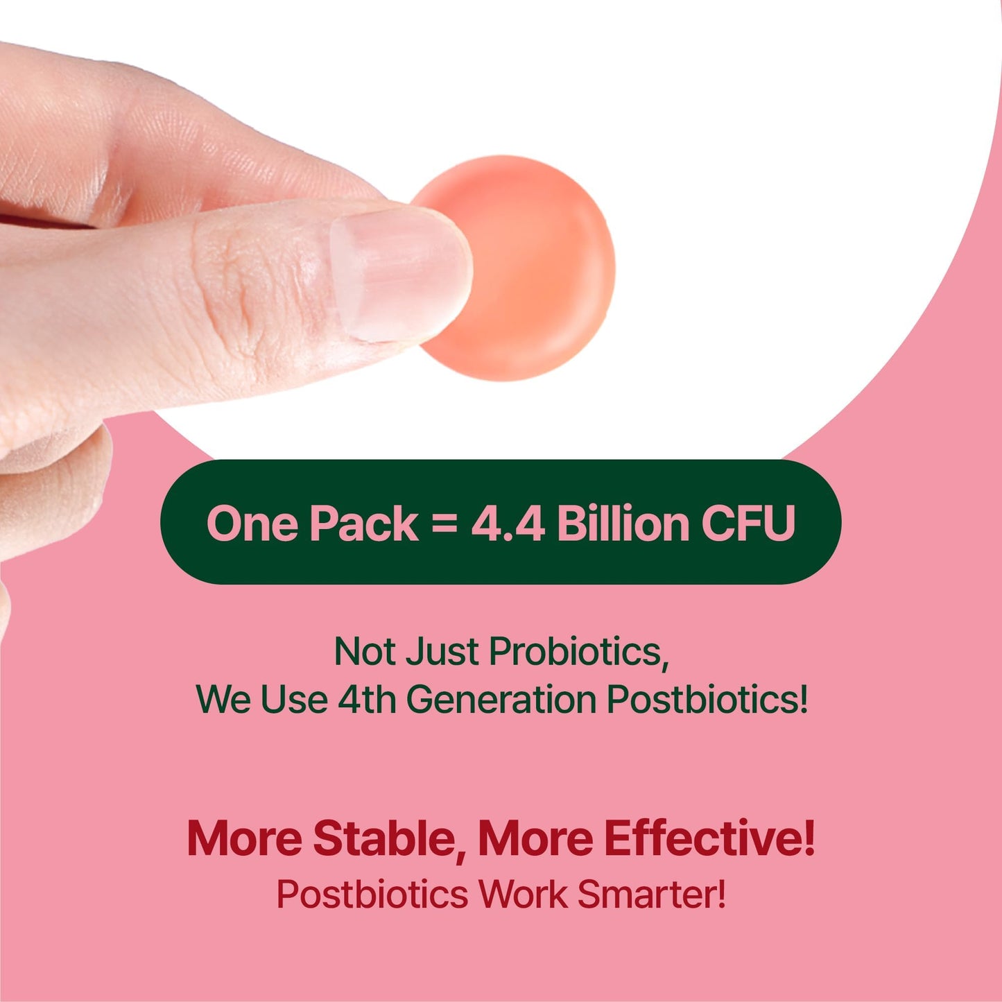 RebootJelly Probiotic Jelly 44 Billion CFU Gummy, 48 Pouches