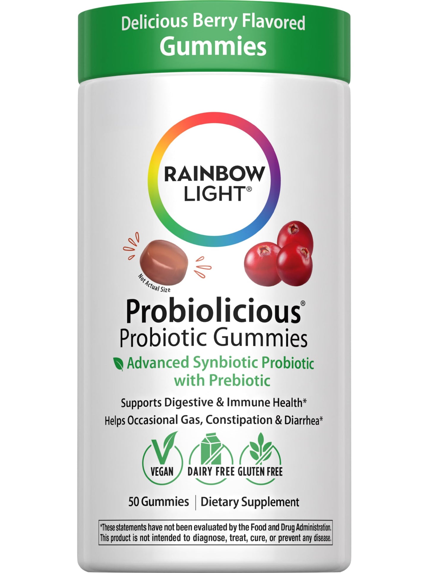 Rainbow Light Probiotic Gummies 50 Count
