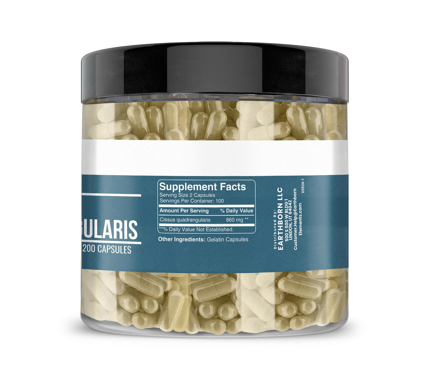 Earthborn Elements Cissus Quadrangularis 200 Capsules