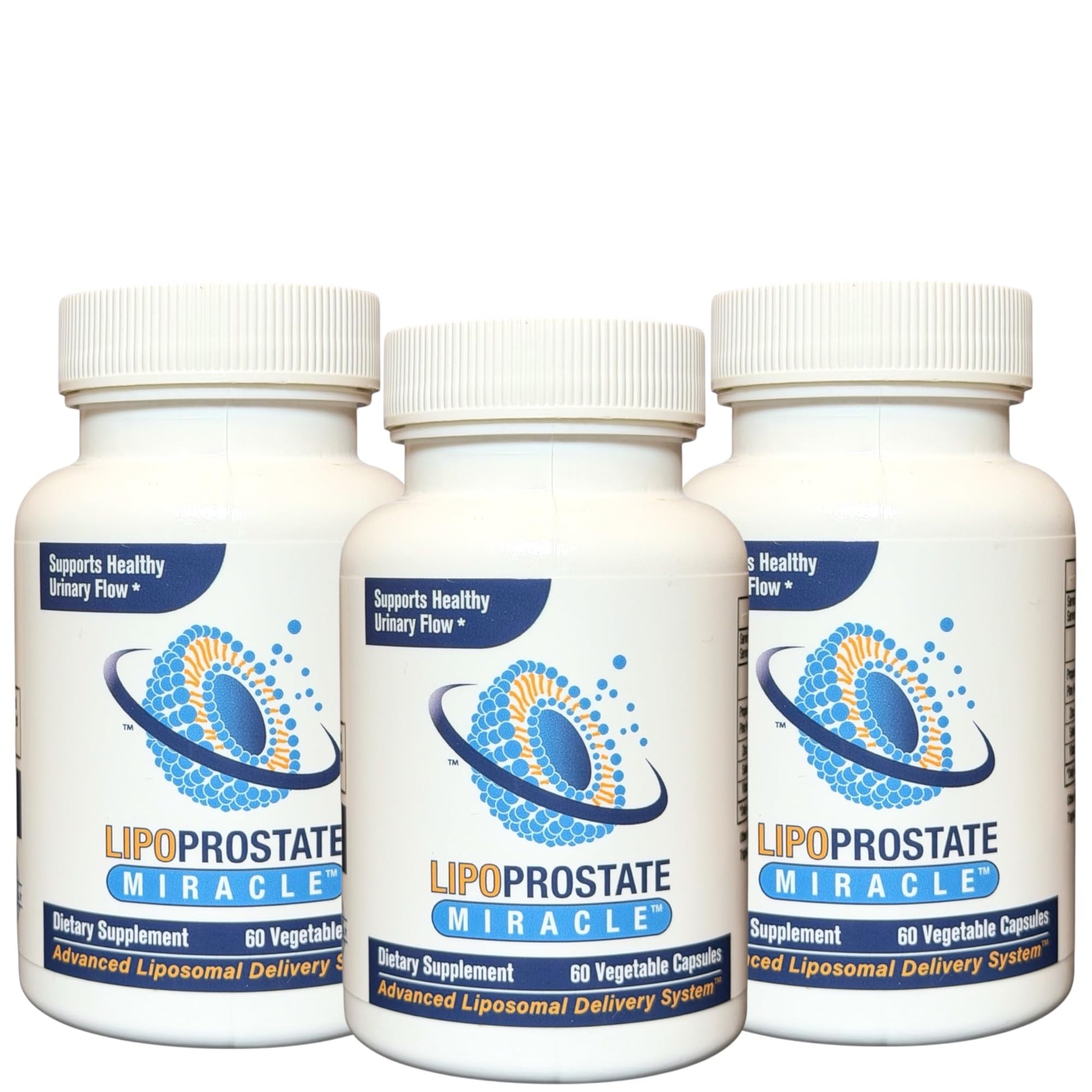 NHS Global LipoProstate Miracle Liposomal Beta Sitosterol Prostate Supplement for Men, 60 Capsules