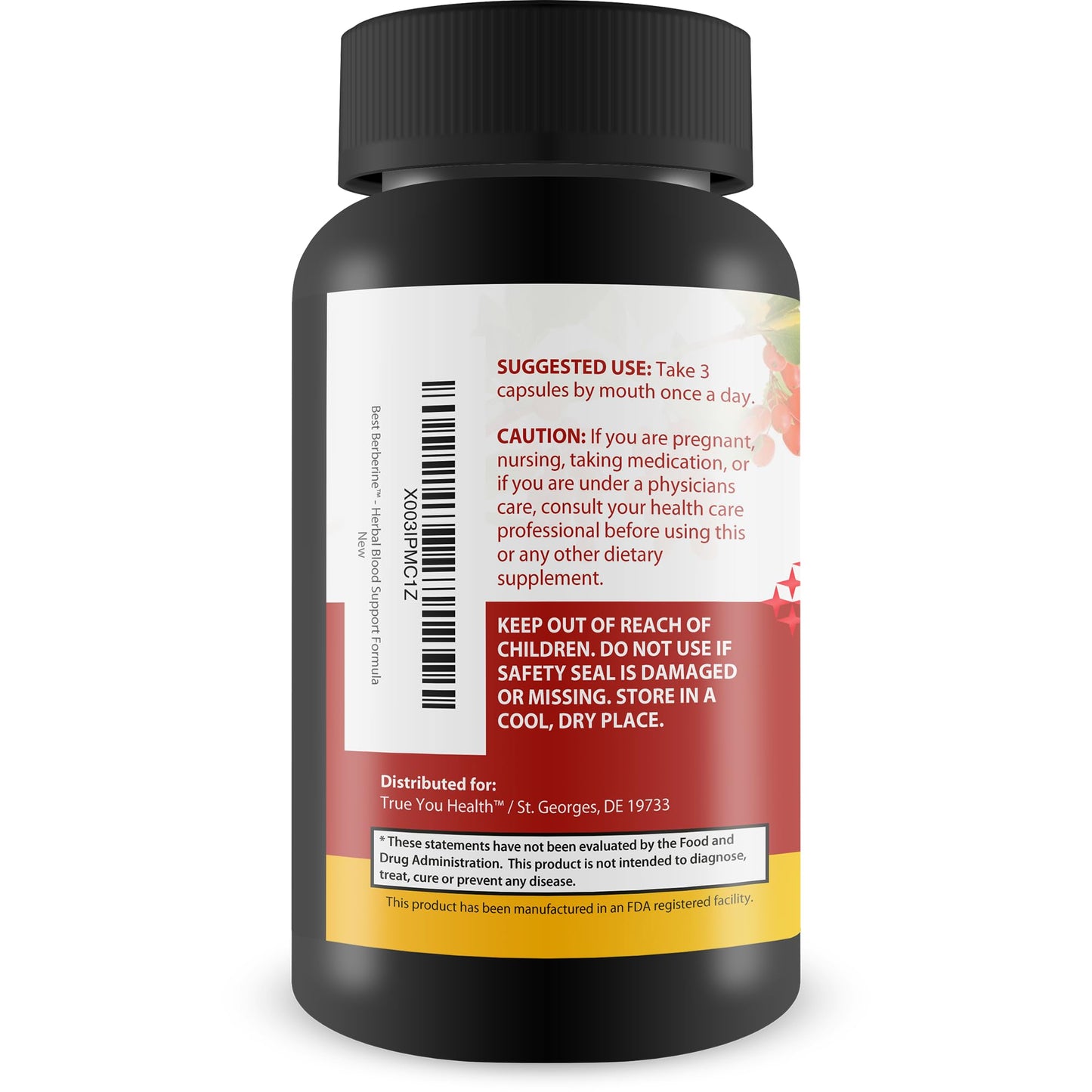 Generic Berberine Capsule 1 Count