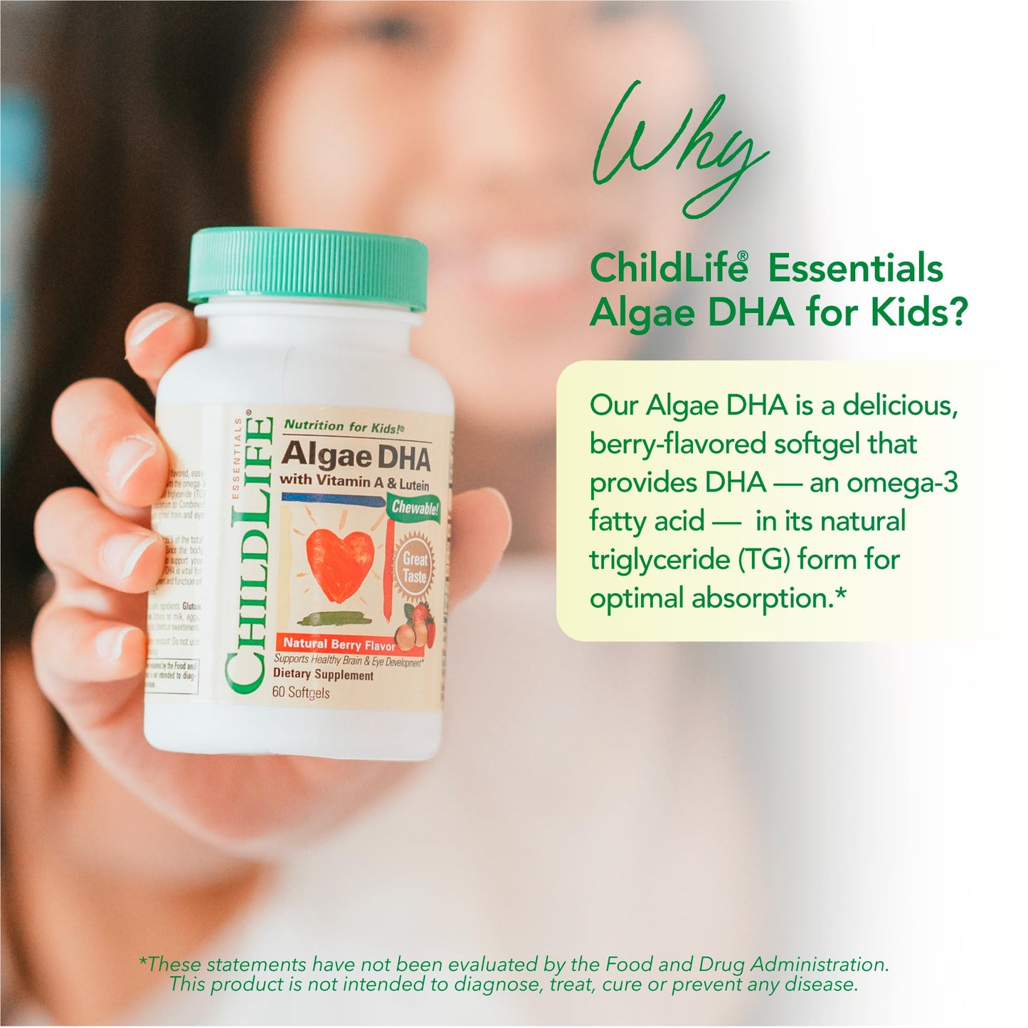 ChildLife Essentials Algae DHA for Kids Softgels 60
