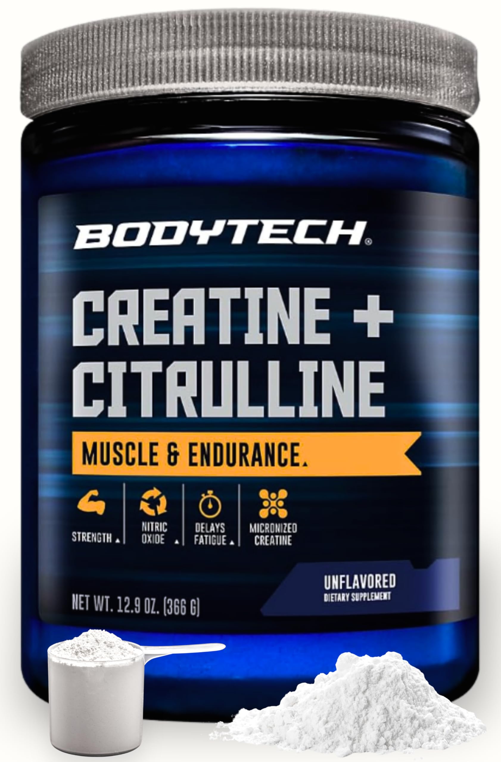 BodyTech Creatine Monohydrate + Citrulline Powder, 12.9