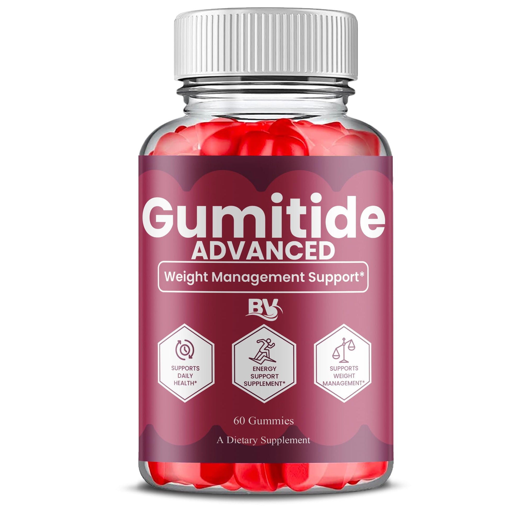 Blue Vibe Gumitide Gummies 60 Count