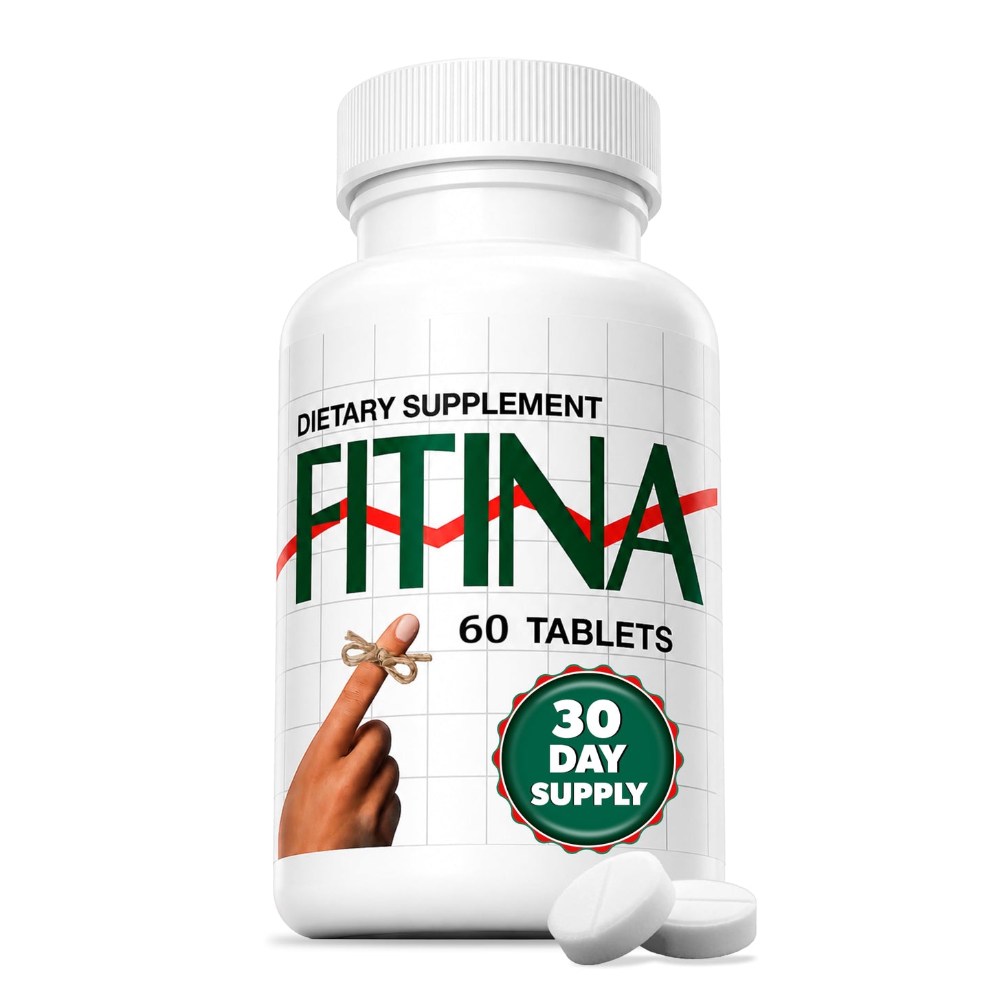 Fitina Brain Supplement with B6 & Thiamine, 60 Tablets