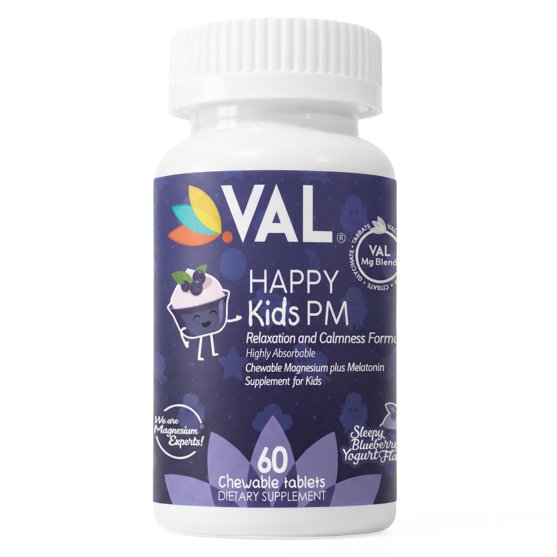 VAL Happy Kids PM Sleep Support Tablets, 60 Count