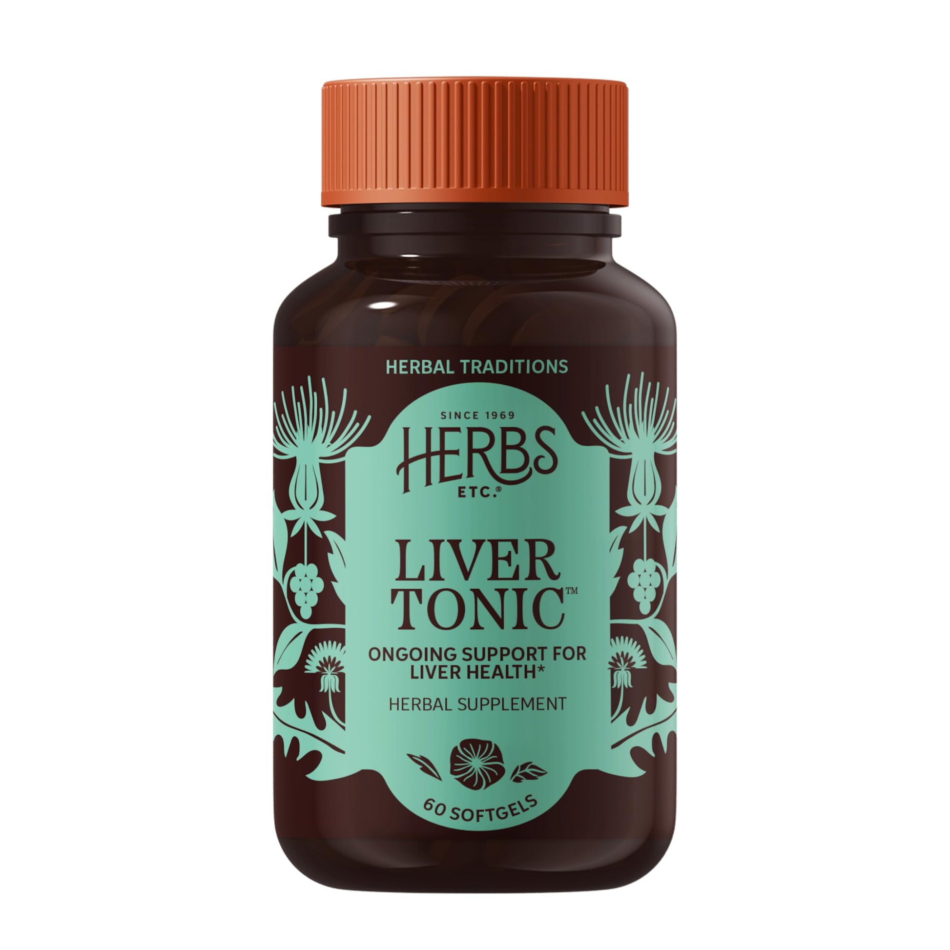 Herbs Etc. Liver Tonic Softgels, 60 Count