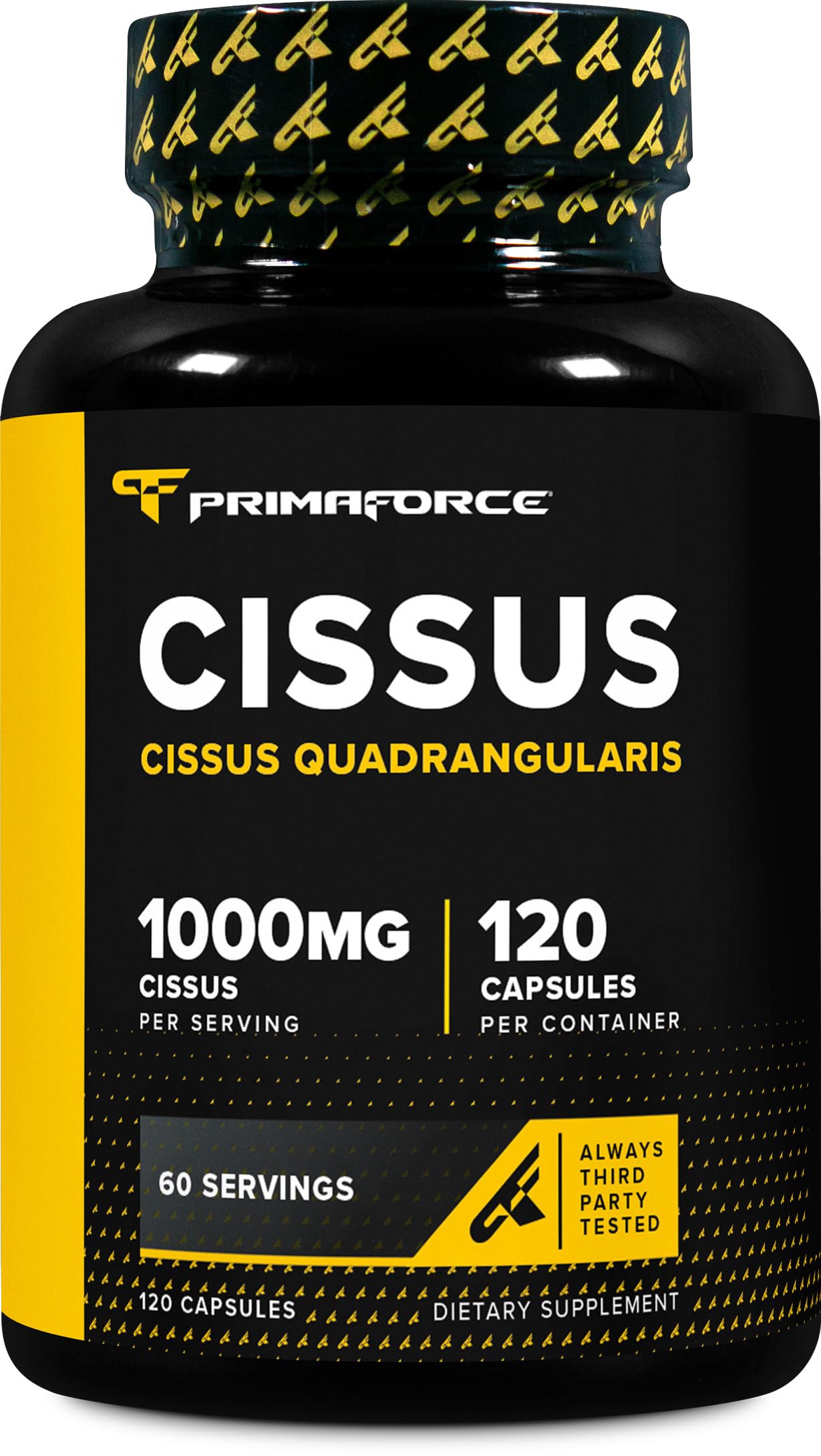 Primaforce Cissus Quadrangularis Extract (1000mg) Capsules, 120 Count