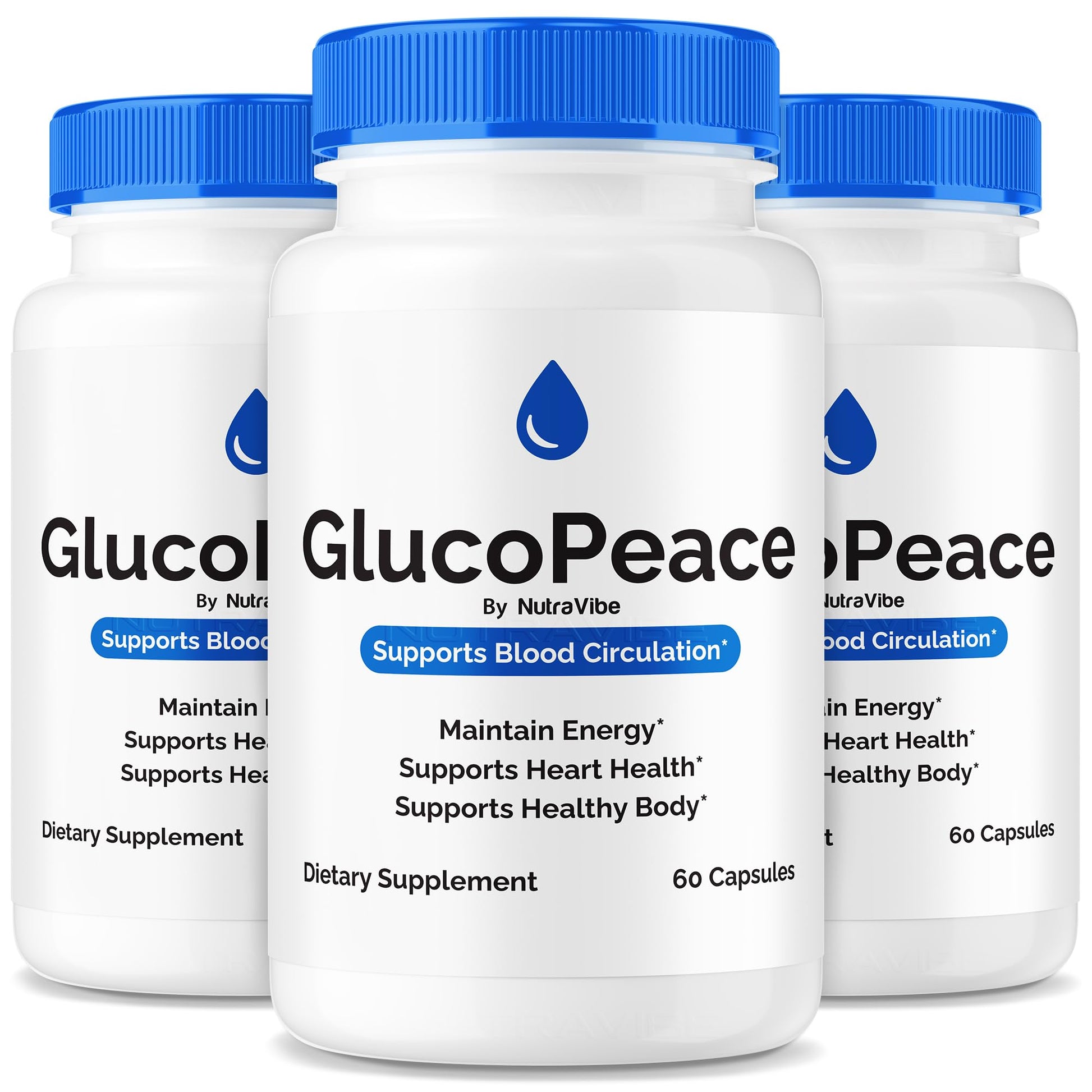 NutraVibe Gluco Peace Capsules 180 Capsules
