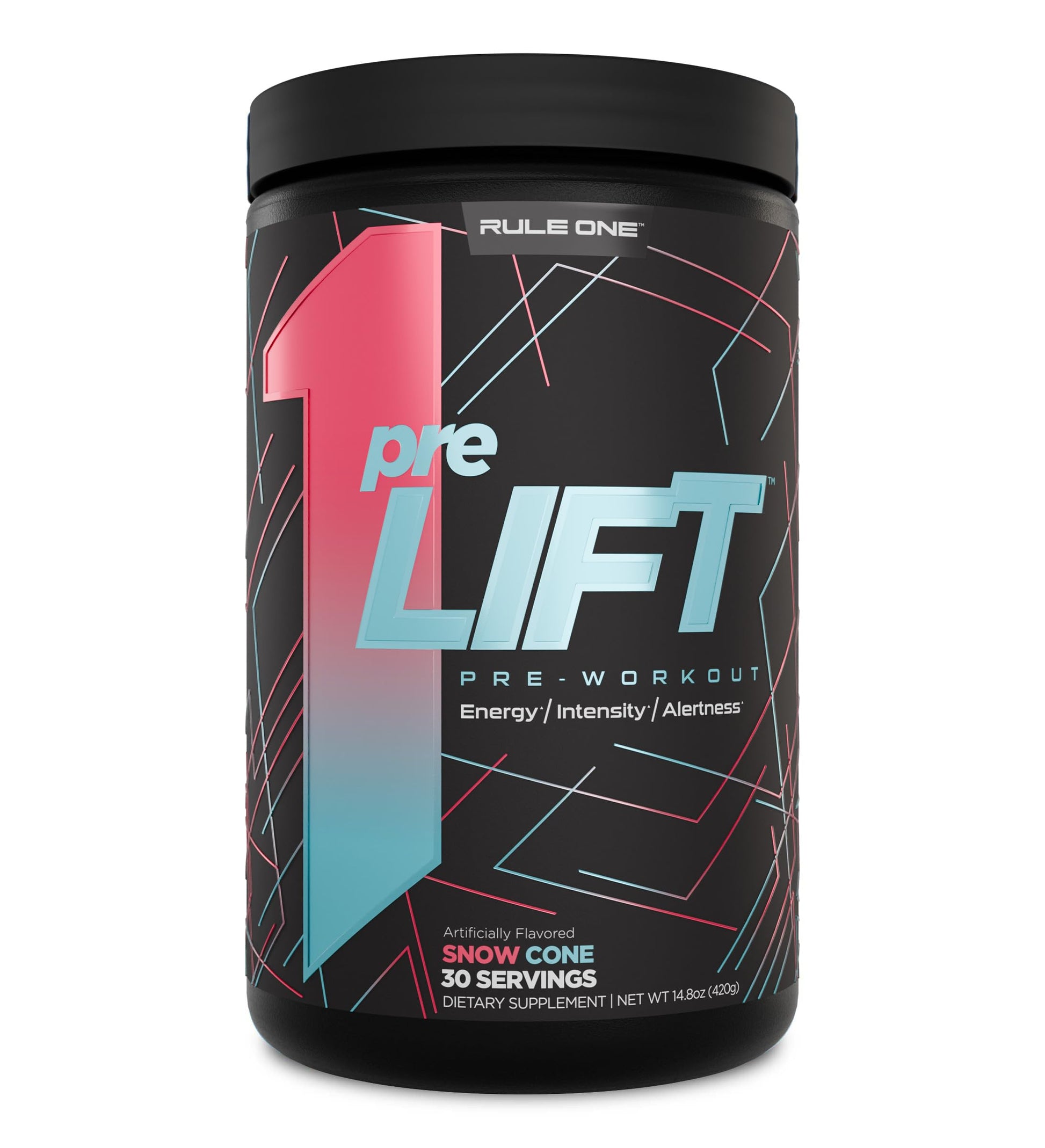 Rule 1 Proteins preLIFT Pre-Workout Powder 15 Ounce