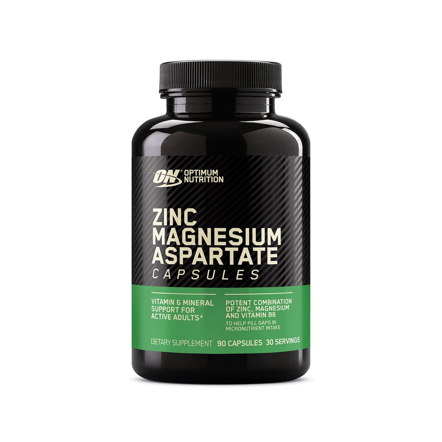 Optimum Nutrition Muscle Recovery and Endurance Supplement for Men and Women, Zinc and Magnesium Supplement, Capsules, 90 Count