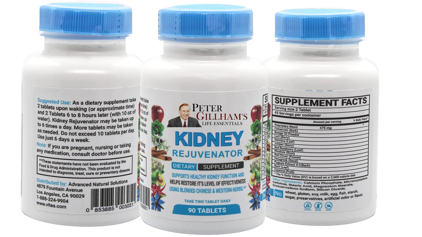 Peter's Choice Kidney Rejuvenator 90 Tablets