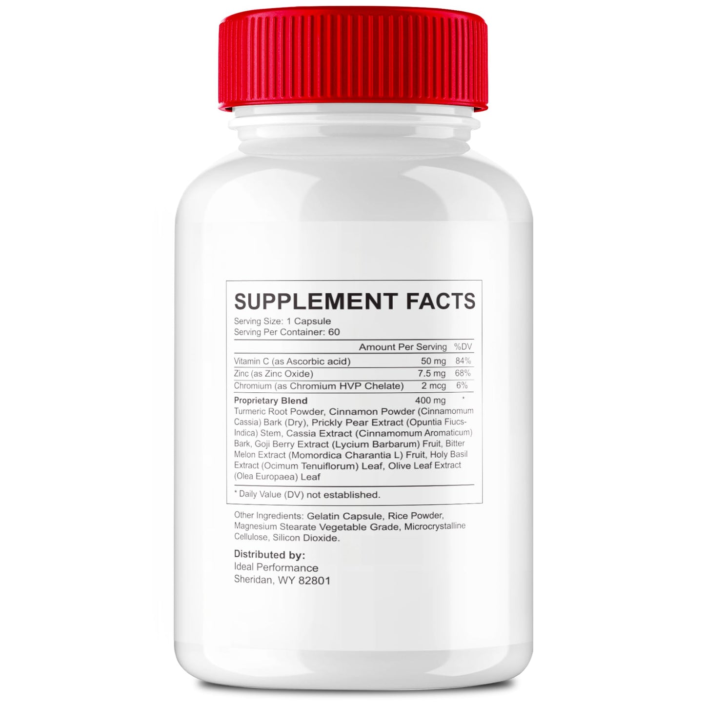 IDEAL PERFORMANCE Health Charm Blood Formula Support Capsules, 180 Count