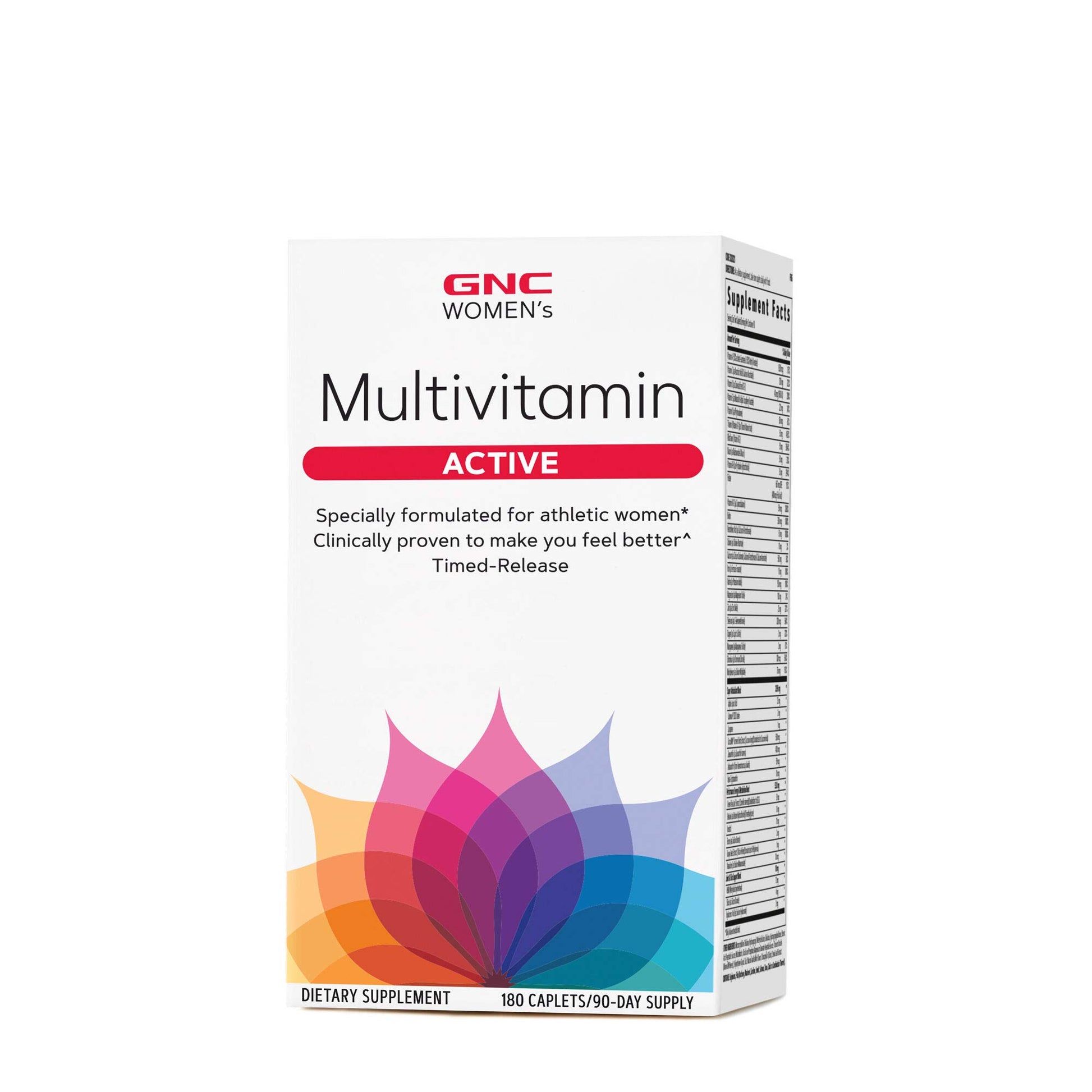 GNC Women's Active Multivitamin Caplets 180 Count