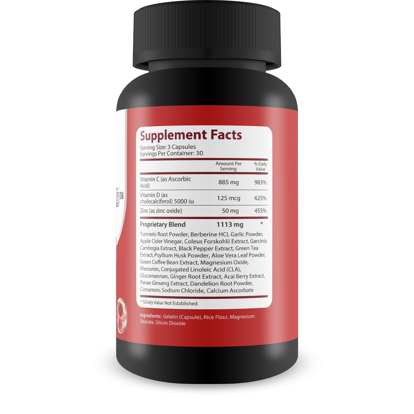 Happy Health Marketplace Super Sugar Support Berberine Glucose Support Supplement Capsule 90 Count