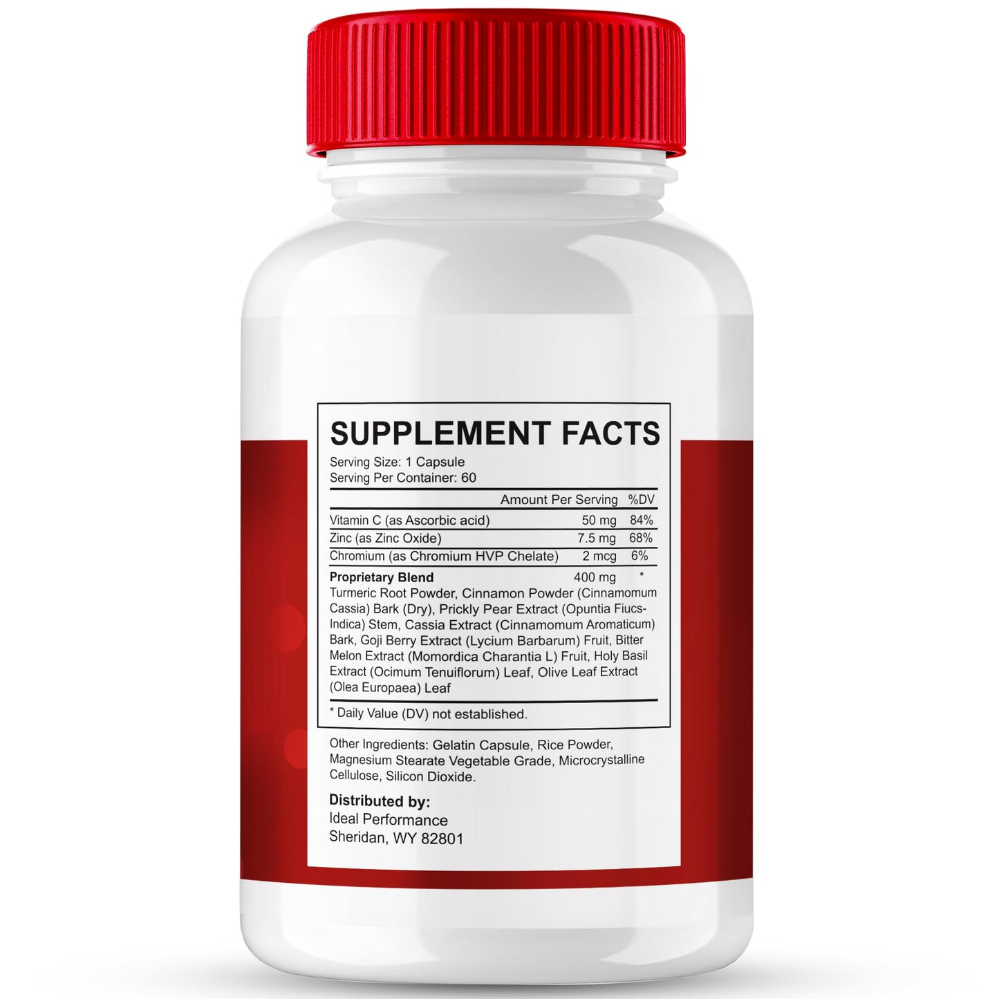 IDEAL PERFORMANCE GlucoCore Blood Support Capsules, 300