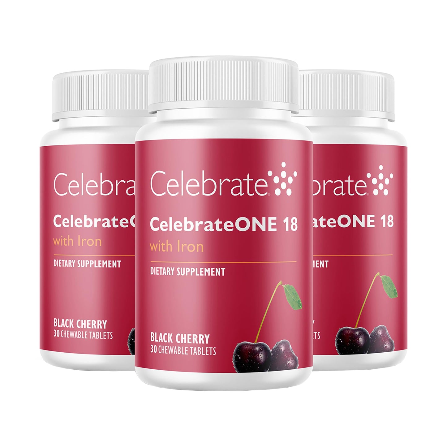 Celebrate Bariatric Supplements CelebrateONE 18 mg Iron Once Daily Bariatric Multivitamin, 90 Tablets