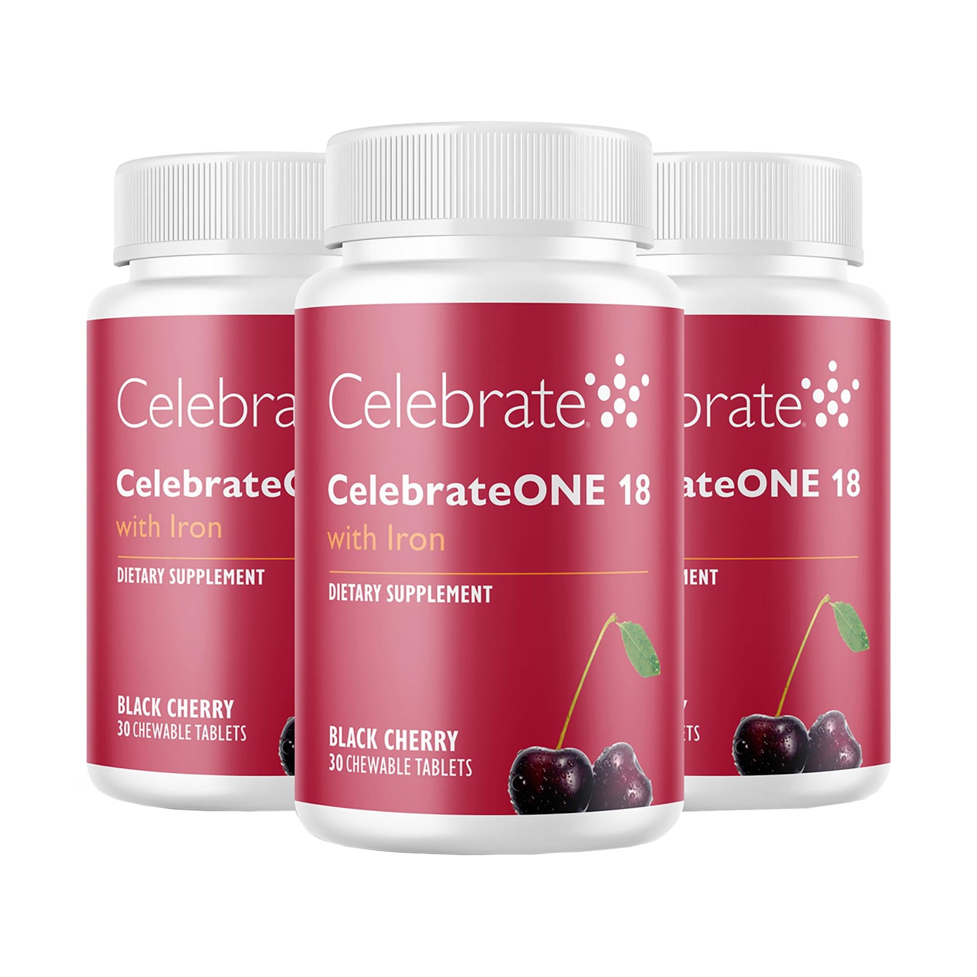 Celebrate Bariatric Supplements CelebrateONE 18 mg Iron Once Daily Bariatric Multivitamin, 90 Tablets