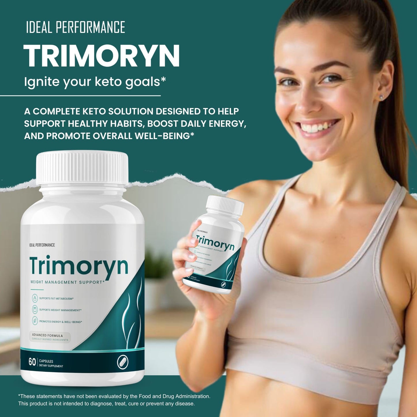 IDEAL PERFORMANCE Trimoryn Capsule 60 Count