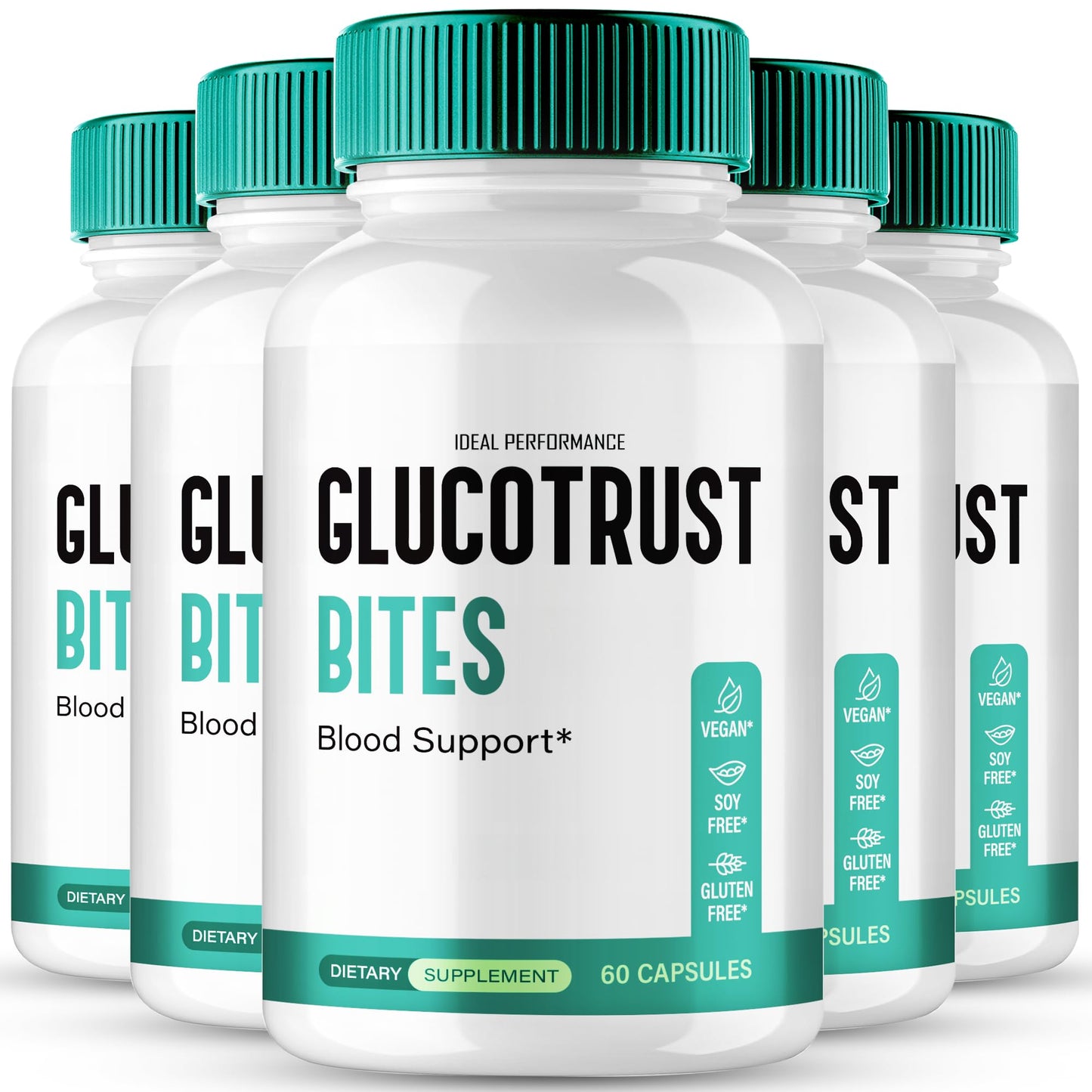 IDEAL PERFORMANCE Gluco Trust Bites Capsules, 300 Capsules