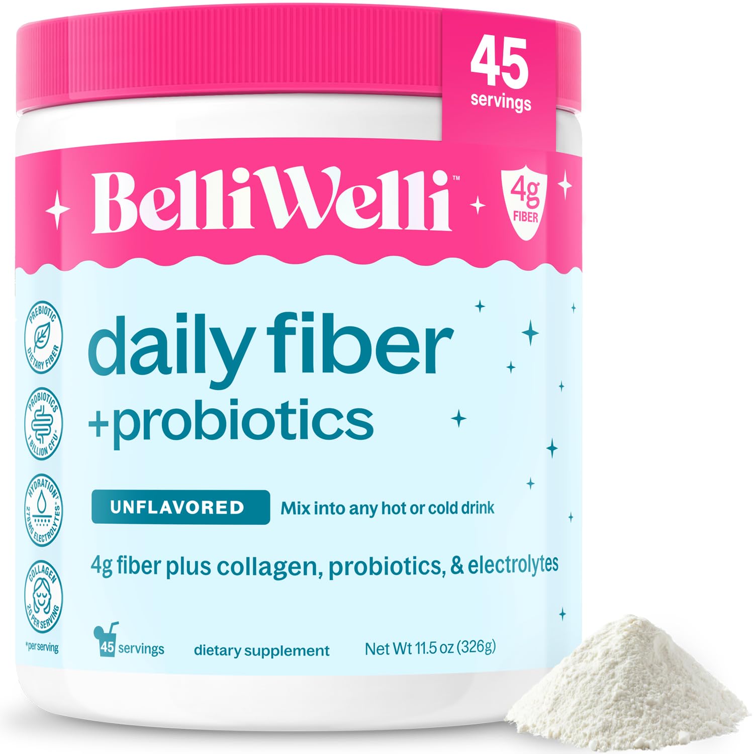 Belli Welli Fiber Supplement Powder 16.03