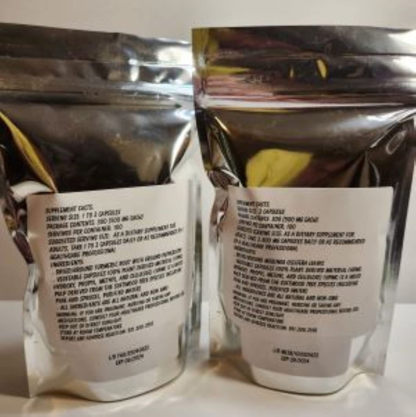 Paisley Farm & Crafts Made Fresh for a Healthy You Turmeric Peppercorn and Moringa Leaf Capsule Combo Pack, 300 Capsules