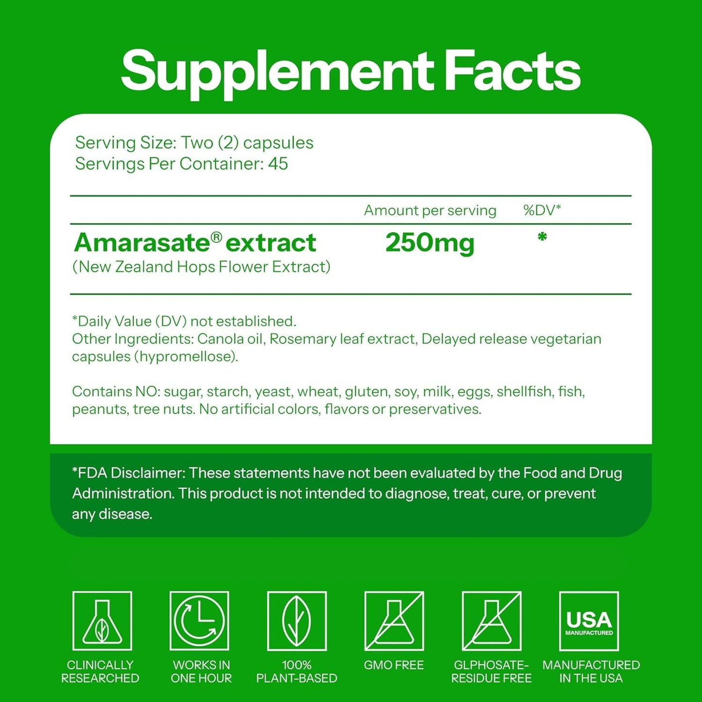 Calocurb Calorie Control Supplement 6X Natural GLP-1, 270 Capsules