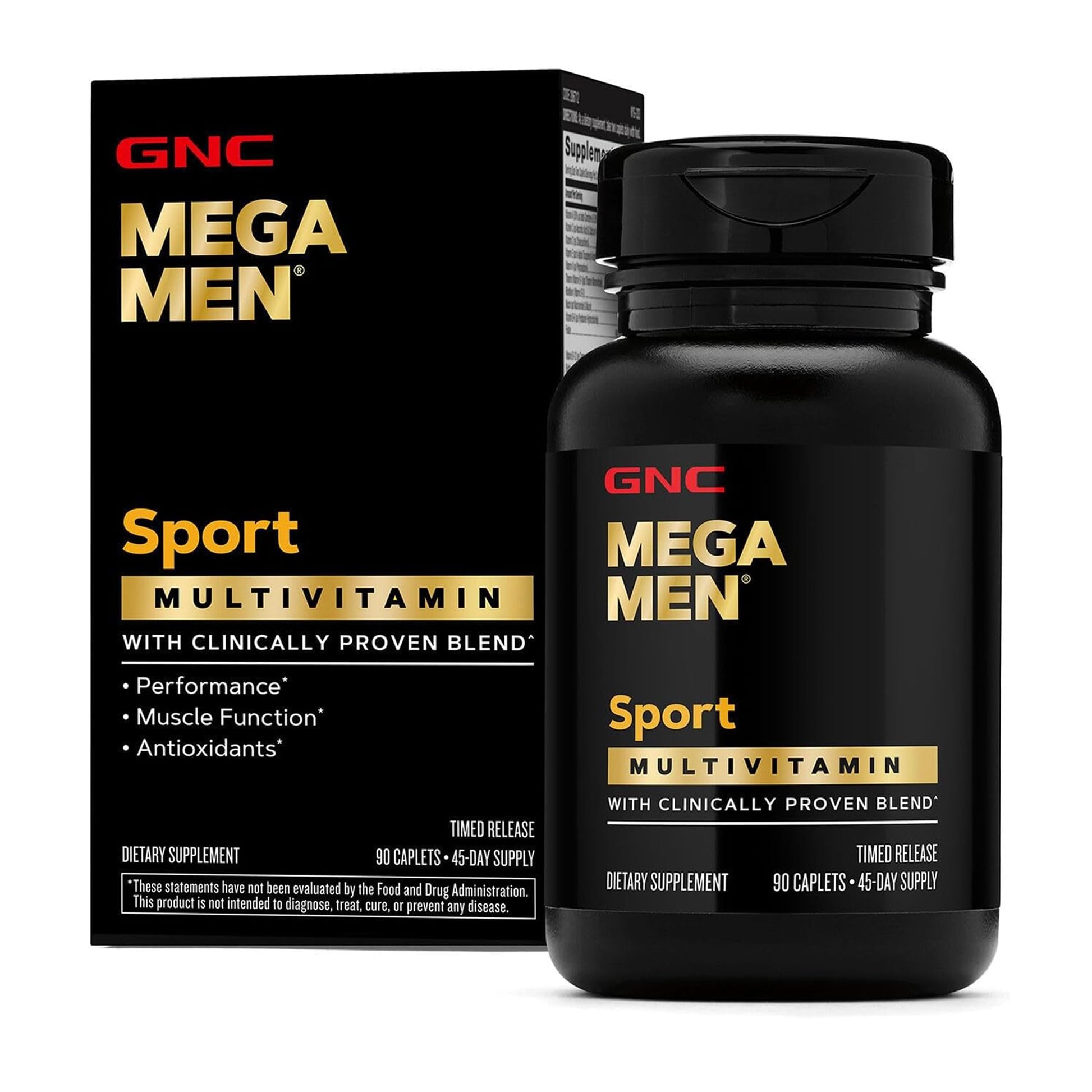 GNC Mega Men Sport Multivitamin Capsule 90 Count